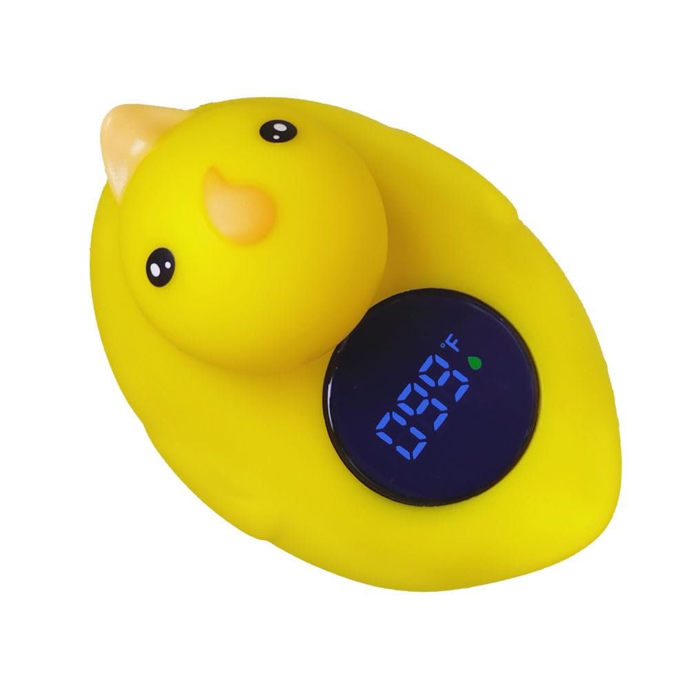 Baby Bath Thermometer – Accurate Water Temperature Monitor, Fun Floating Toys Design,Bathtub Thermometer Suitable for Infants and Young Children,Safe Bath