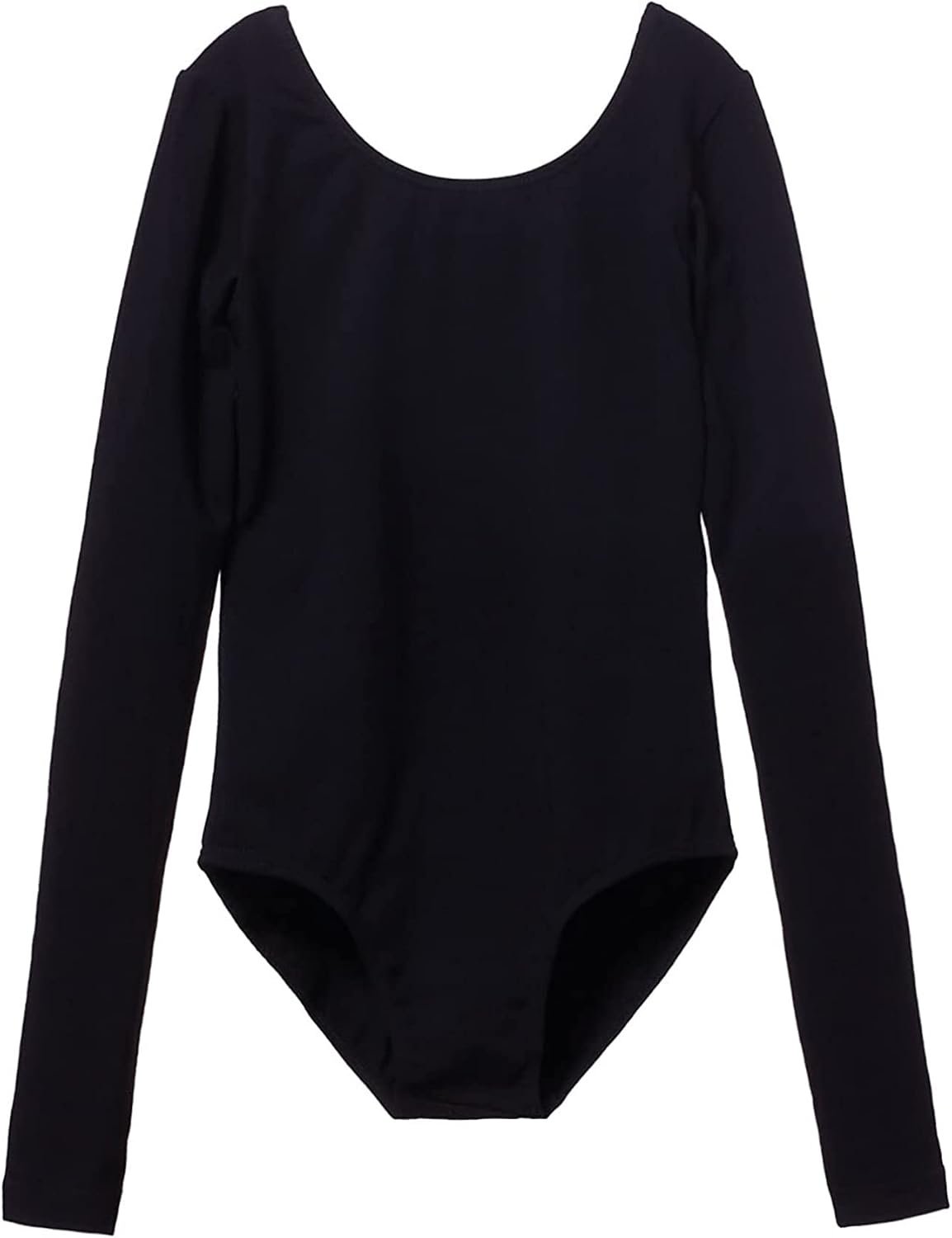 MdnMd Girls Classic Long Sleeve Leotard for Ballet Dance Gymnastics Toddler Kids Outfits