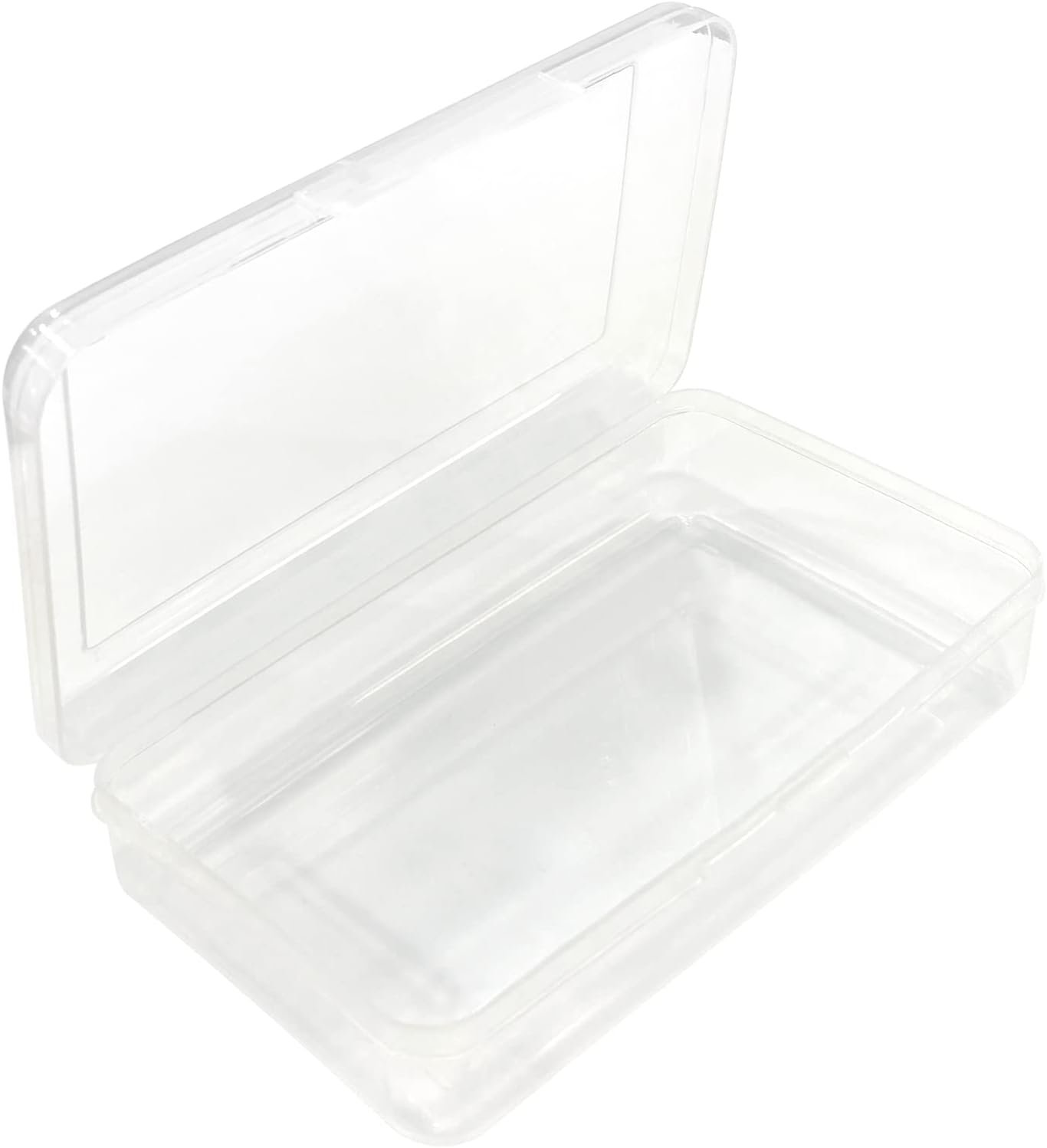 Ykimok Large Capacity Clear Pencil Case, Plastic Pencil Boxes Stackable Design, Supply Boxes for Kids Boys School Classroom,1 Pack