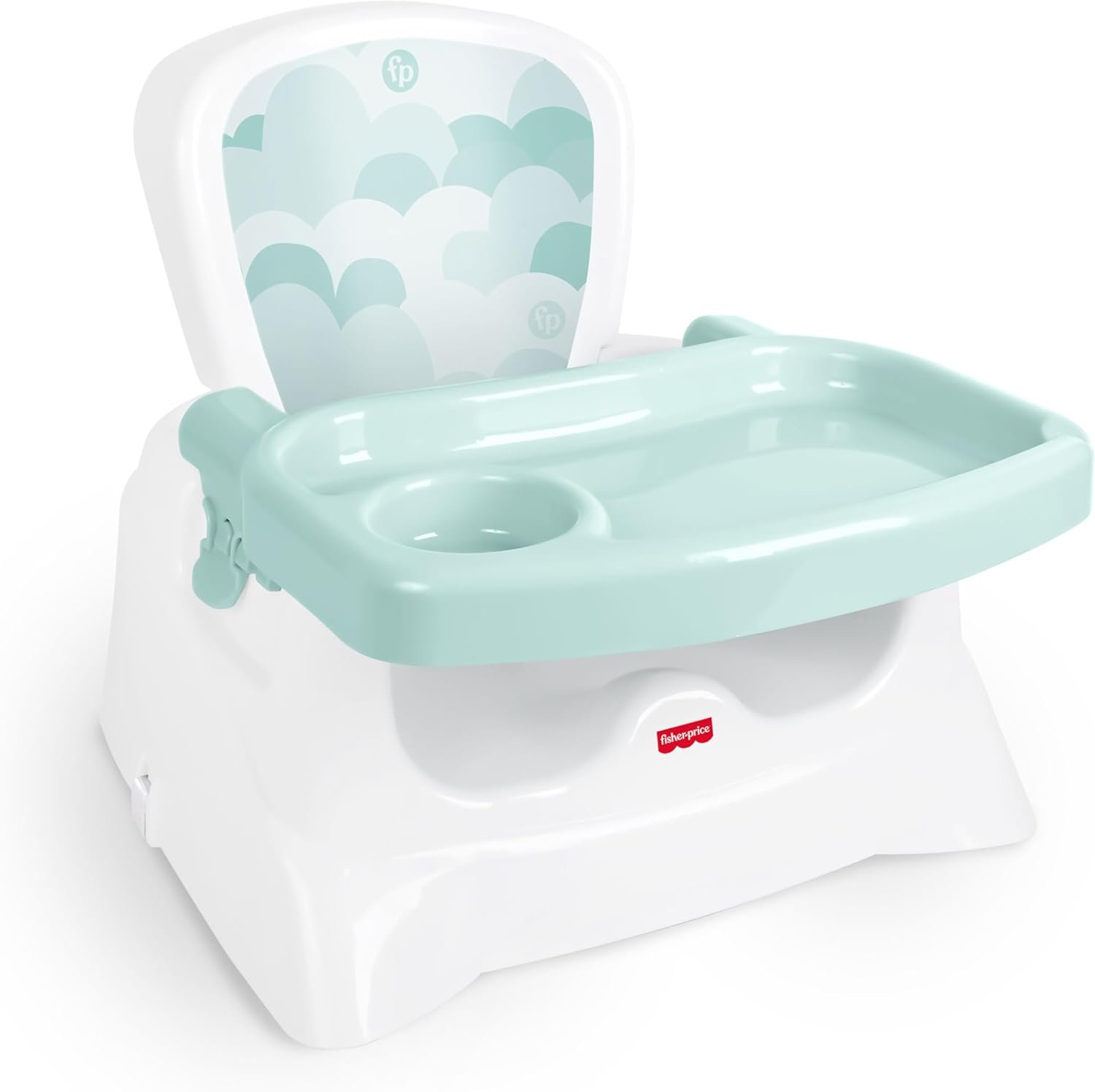 Fisher-Price™ Feeding Booster Seat for Toddlers, Adjustable Tray, Portable High Chair with Safety Straps, Folds for Travel, Ages 1+