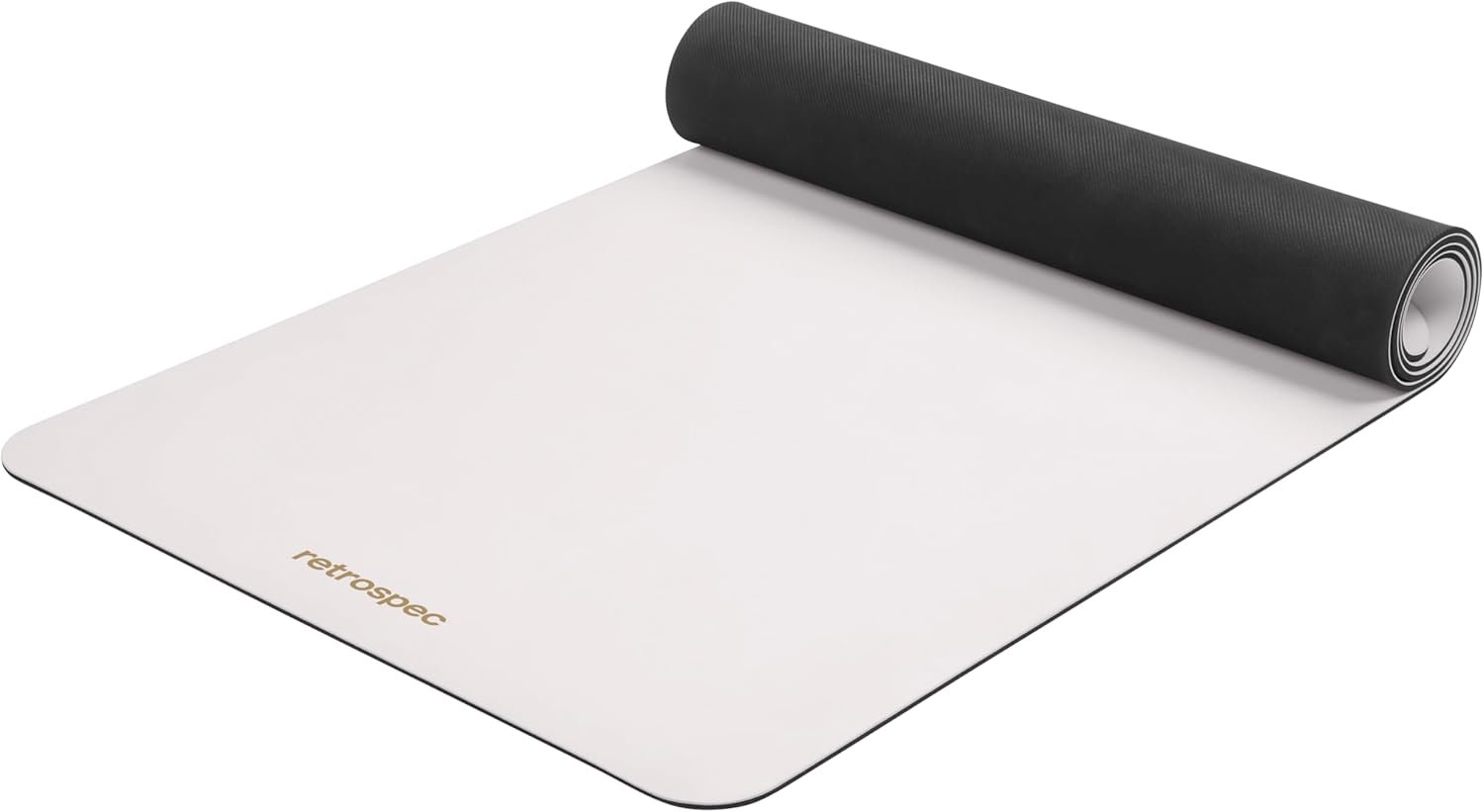 Retrospec Laguna 5mm Yoga Mat – Fitness Mat for Women, Men & Children, Slip-Resistant and Moisture Absorbing Exercise Mat for Home, Pilates, Yoga and Floor Workouts