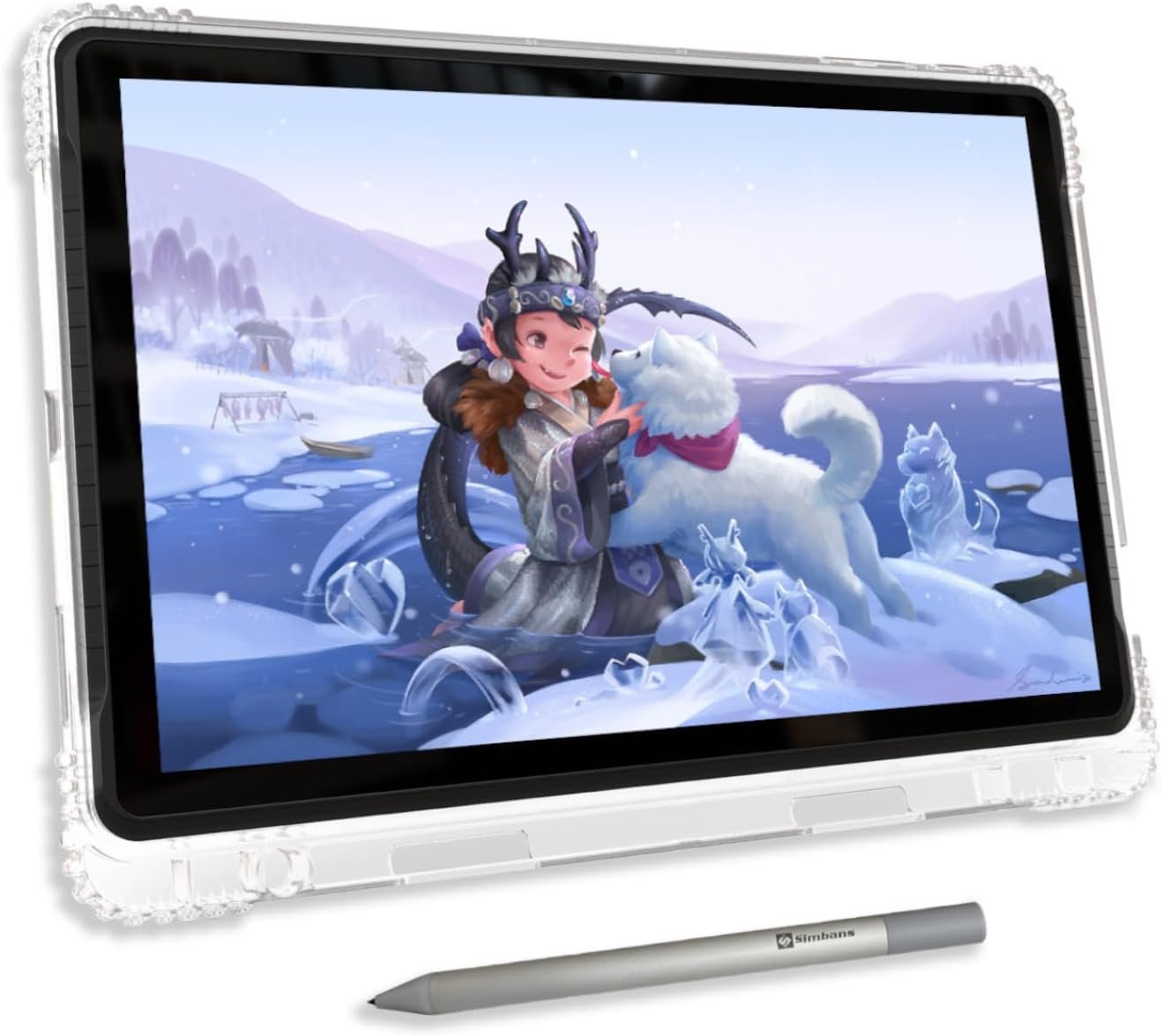 PicassoTab A10 Drawing Tablet • No Computer Needed • Stylus Pen, Pro Drawing Apps & Tutorials • 10″ Screen, 6GB+128GB, Android 14 • Portable, Standalone for Digital Graphic Artist, Student • A10