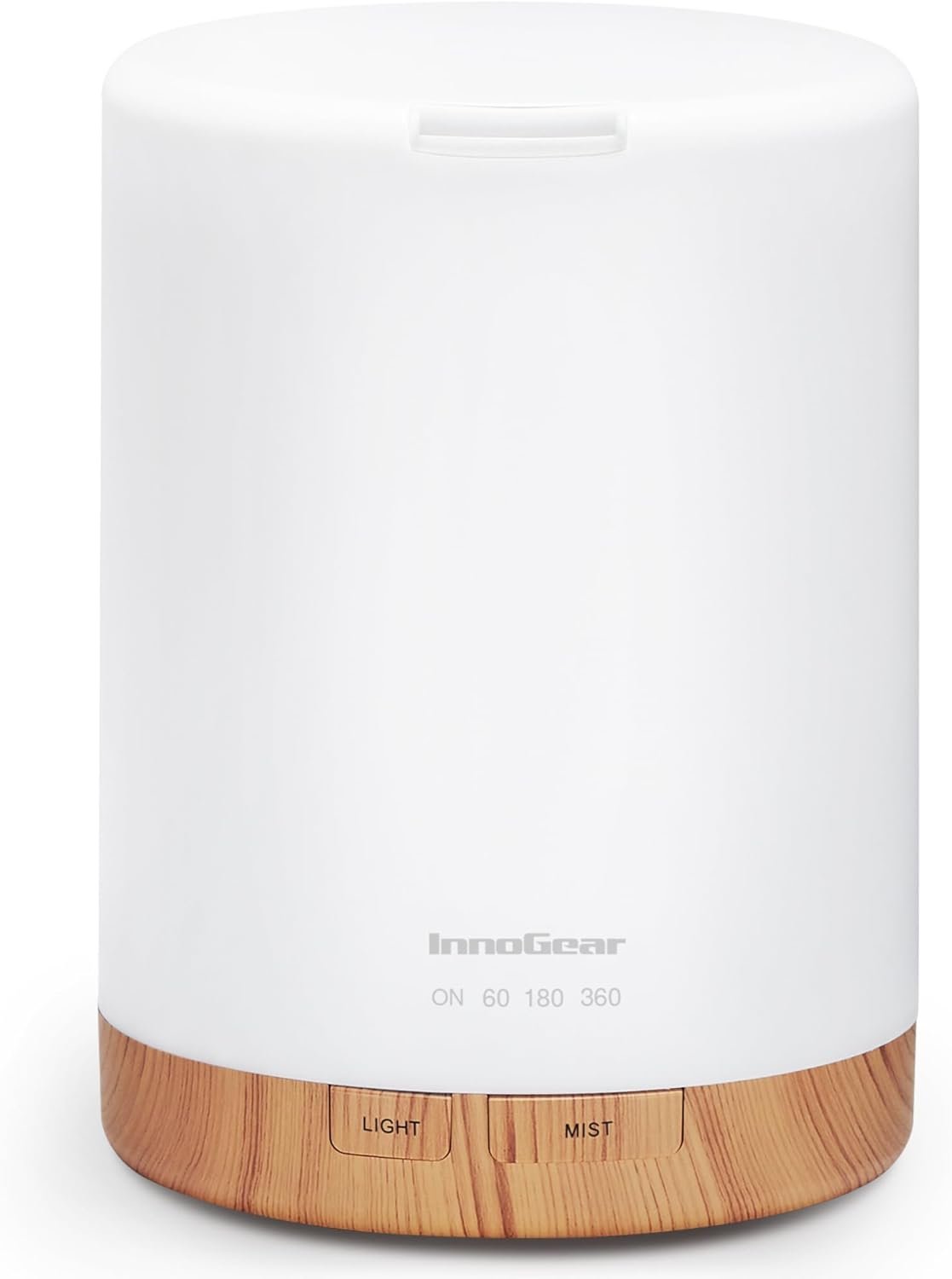 InnoGear 300ML Essential Oil Diffuser, Premium 5-in-1 Ultrasonic Aromatherapy Diffusers Mother’s Gift Scent Humidifier Aroma Diffuser Vaporizer Auto-Off Timer for Room Office Home, Yellow, Medium