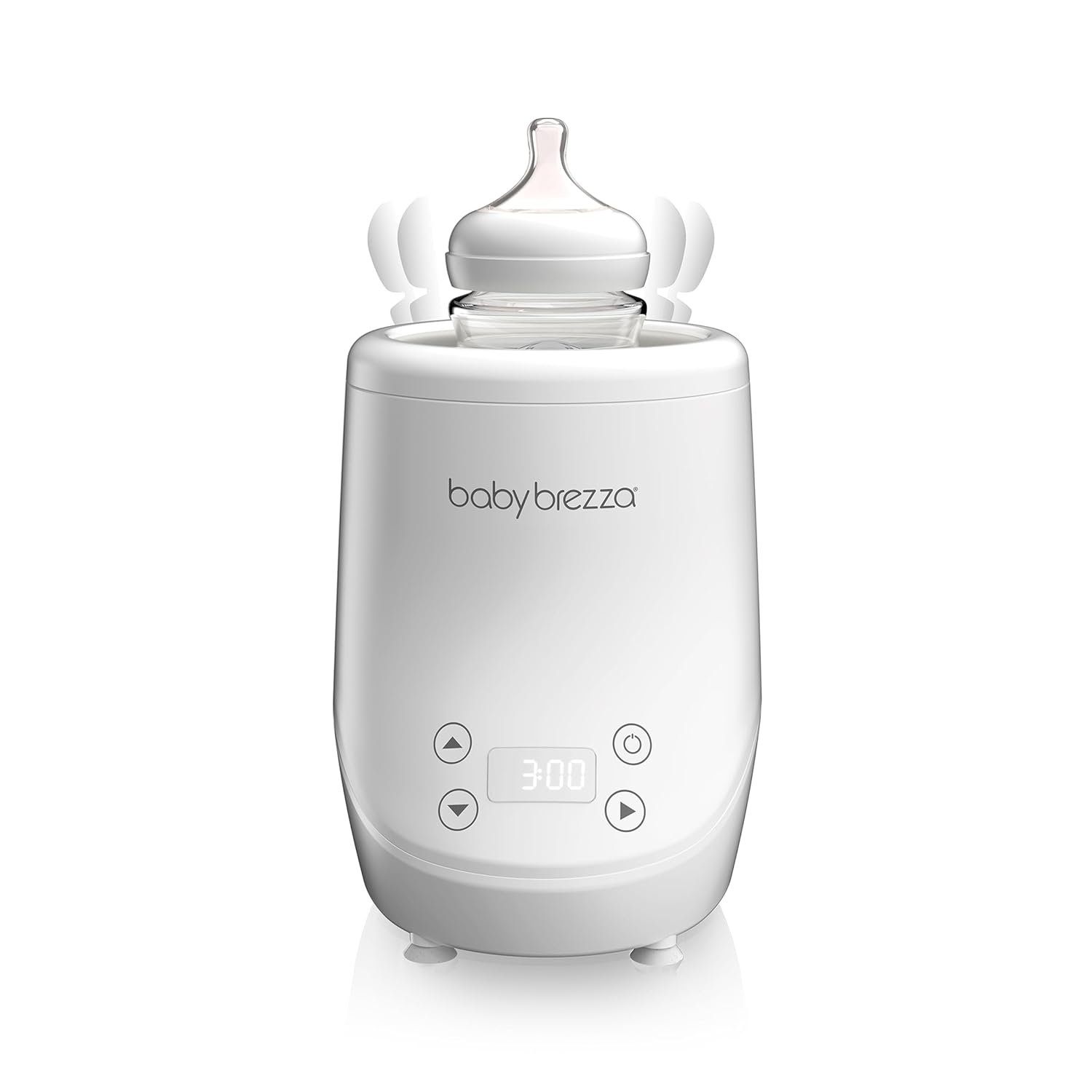 Baby Brezza AirSwirl Waterless Baby Bottle Warmer – Hospital-Grade Safe Warming for Breastmilk + Formula – No Hot Spots, No Water – Works with Nearly All Bottles