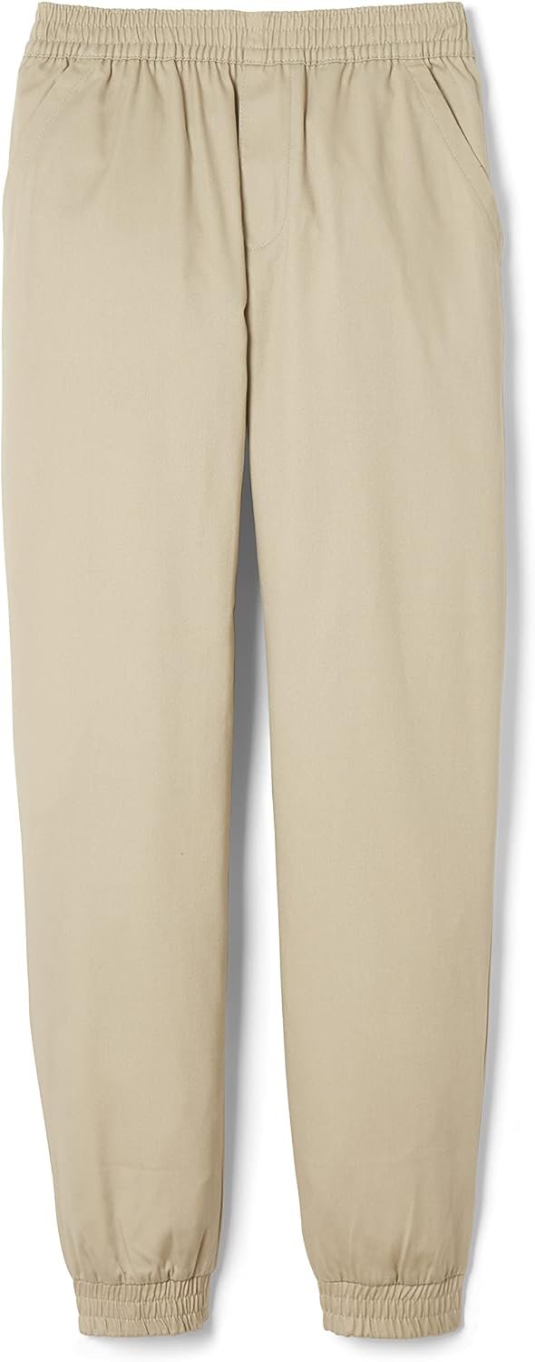 French Toast Boys’ Pull-on Twill Jogger Pants