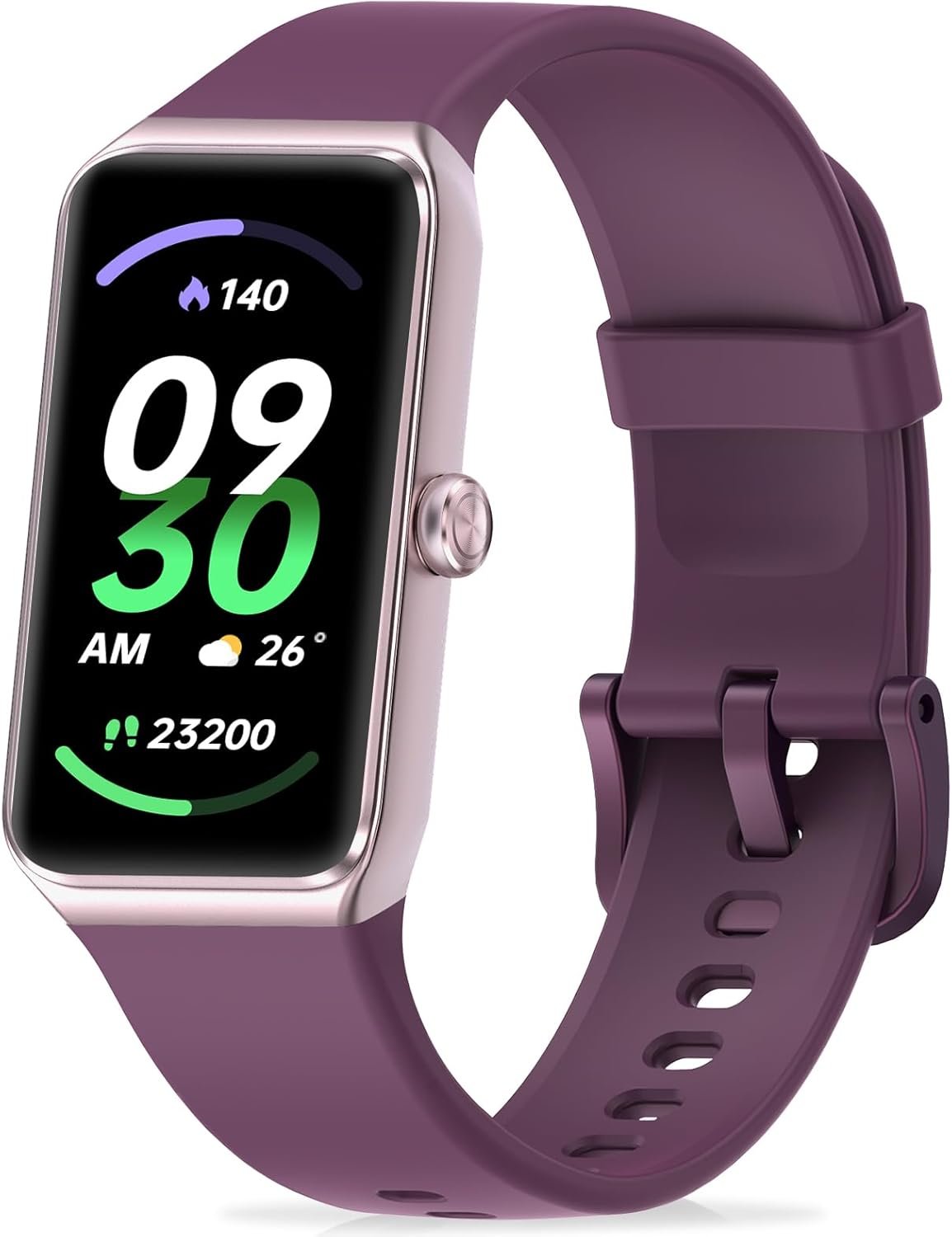 Fitness Tracker with 24/7 Heart Rate,Blood Pressure Sleep Tracking,104 Sports Modes Calories Smart Watch,IP68 Waterproof Step Counter Activity Trackers Pedometer for Android&iPhone Women Men