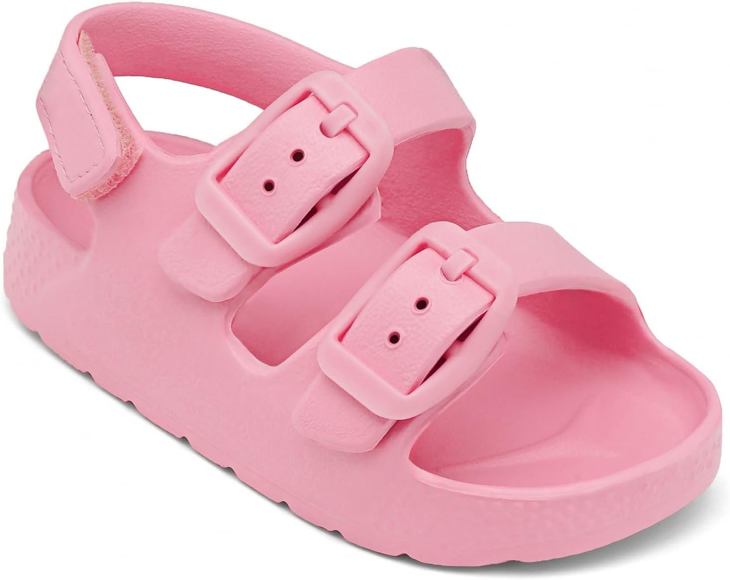 ChayChax Toddler Boys Girls Double Buckle Sandals Children’s Adjustable Back Strap Water Sandal