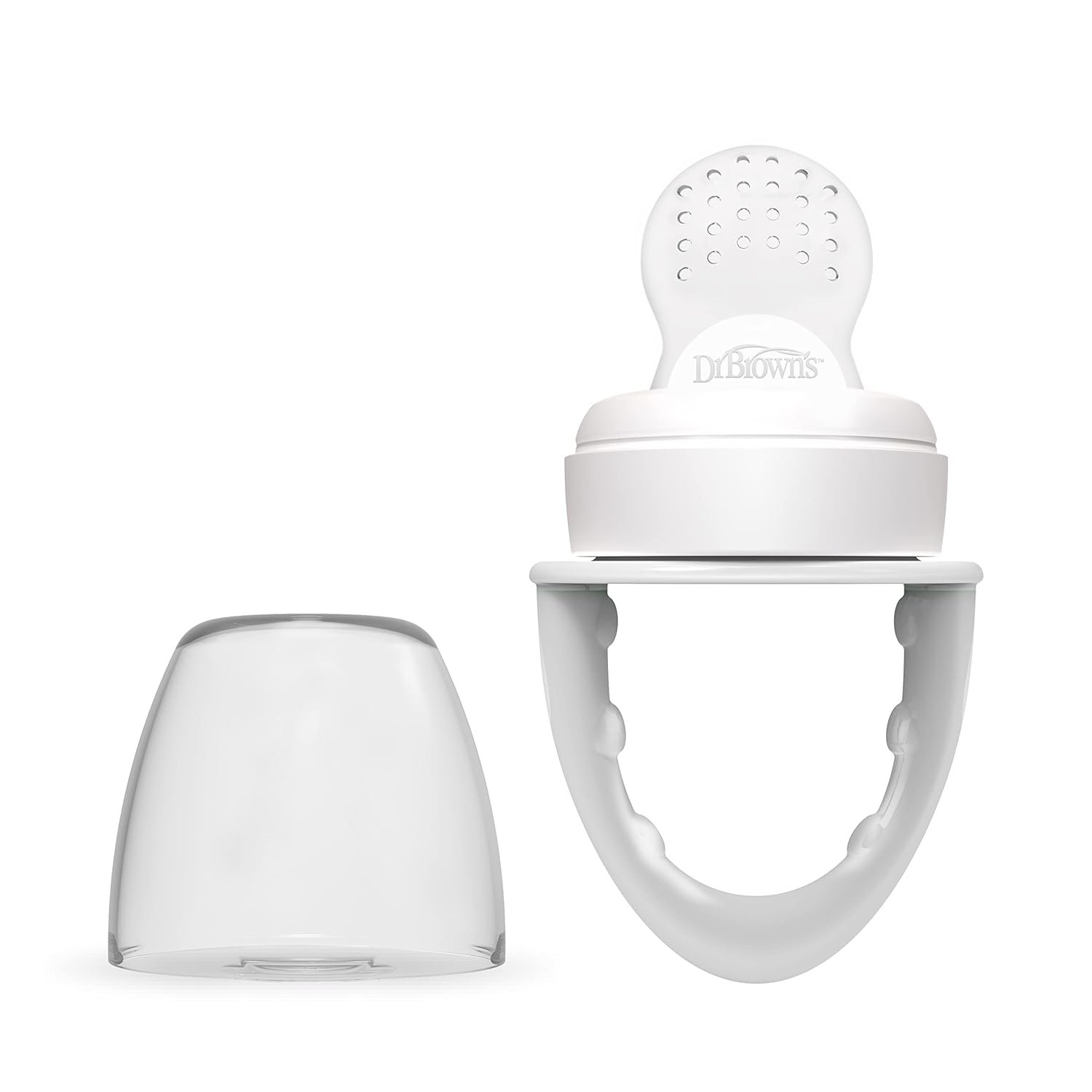 Dr. Brown’s Designed to Nourish, Fresh Firsts Silicone Feeder, Grey, One Size