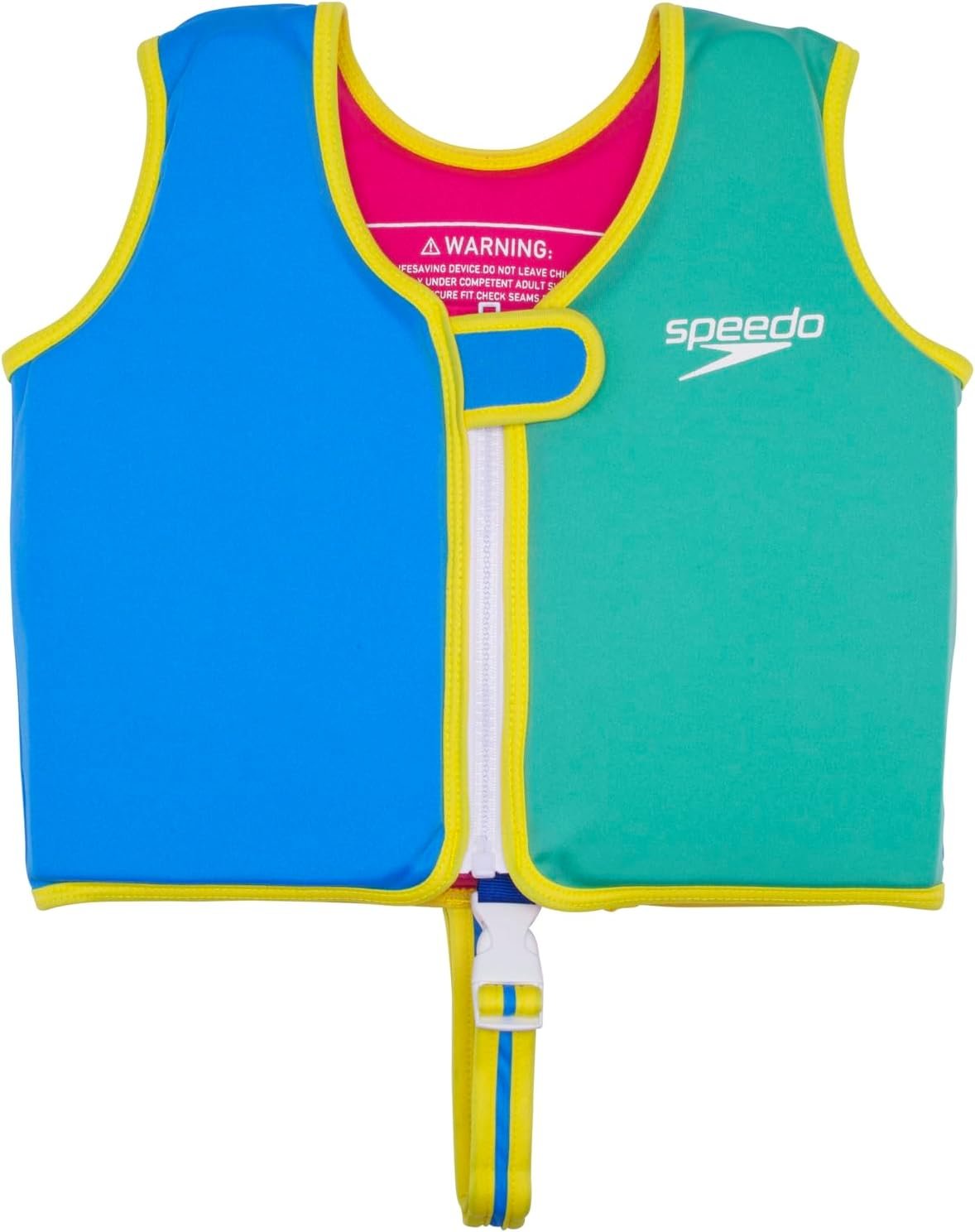 Speedo Kids’ Begin to Swim Flotation Classic Life Vest UPF 50