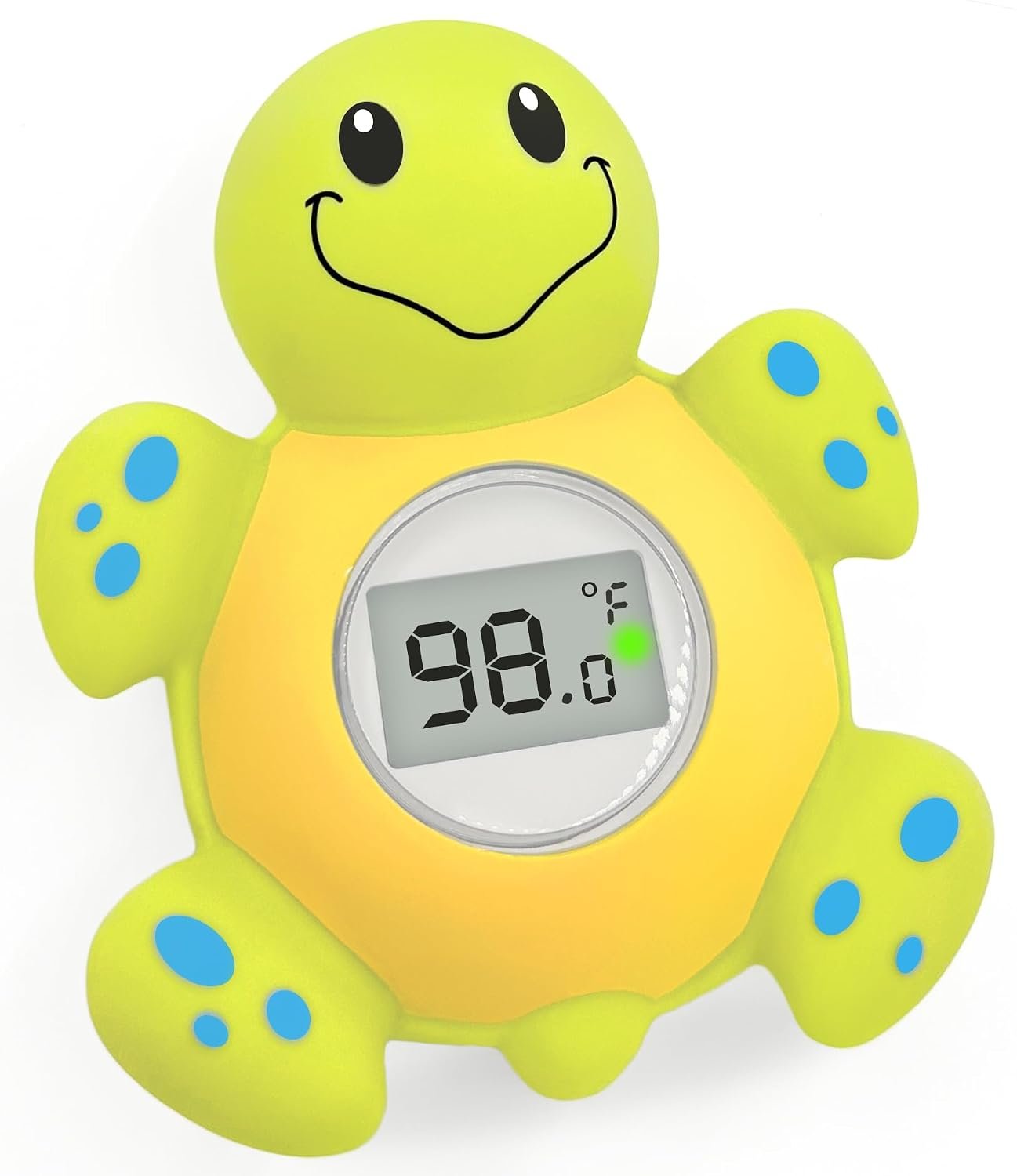 Baby Bath Thermometer Floating Toy, Baby Safety Tub Temperature Water Thermometer, Bathing Toy for Swimming Pool – Kid Toddler Baby Essentials for Newborn, Baby Shower Gifts for Mom (Turtle)