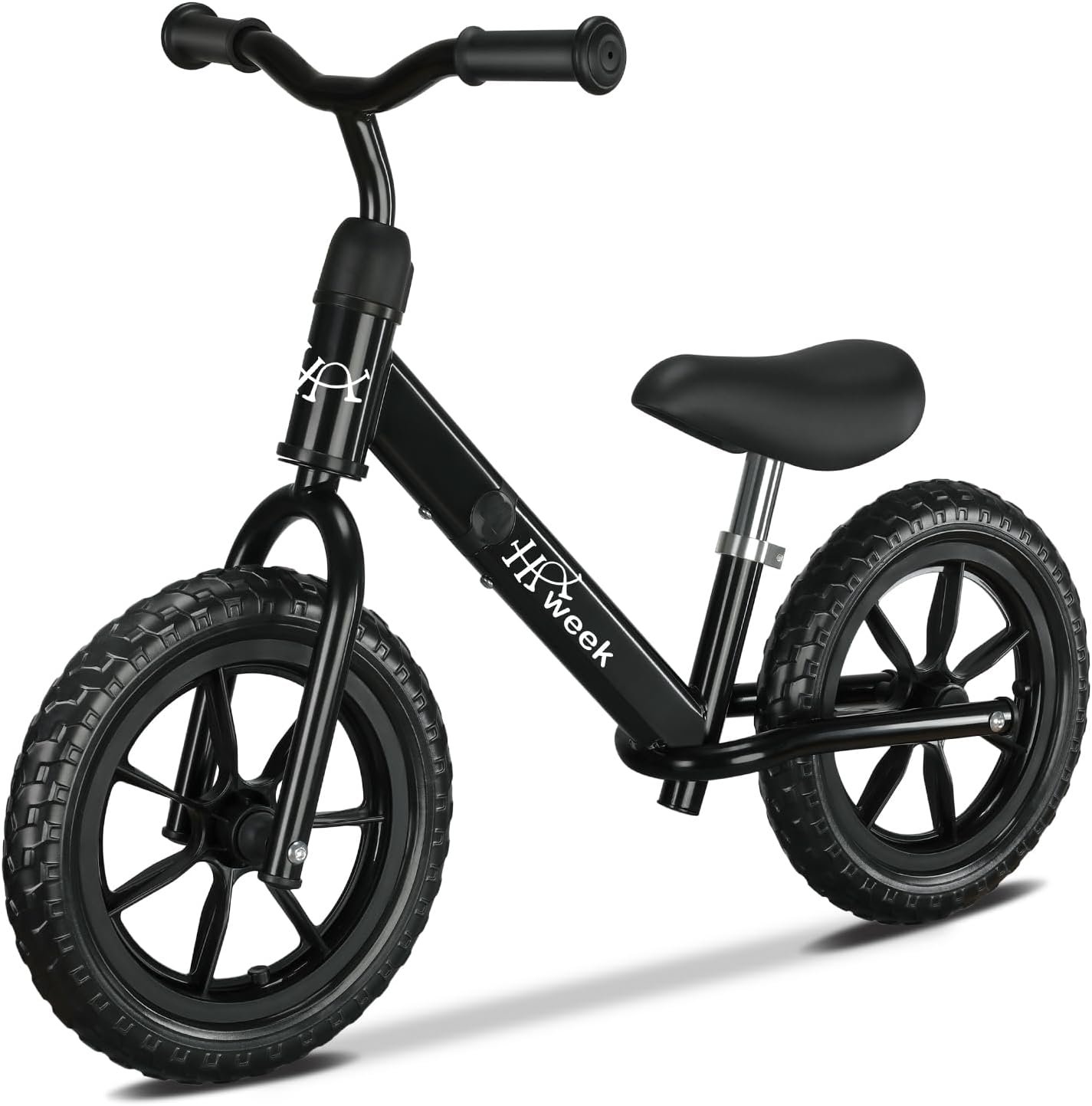 Toddler Balance Bike 12” No Pedal Training Bicycle for Kids 24 Months to 5 Years Tool-Free Adjustments Seat and Handlebar Best Gift for 2 3 4 5 Boys Girls | No Pedal