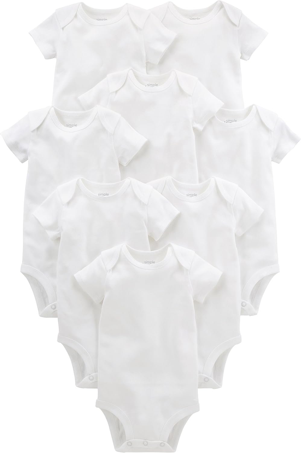 Simple Joys by Carter’s Baby 8-Pack Short-Sleeve Bodysuit