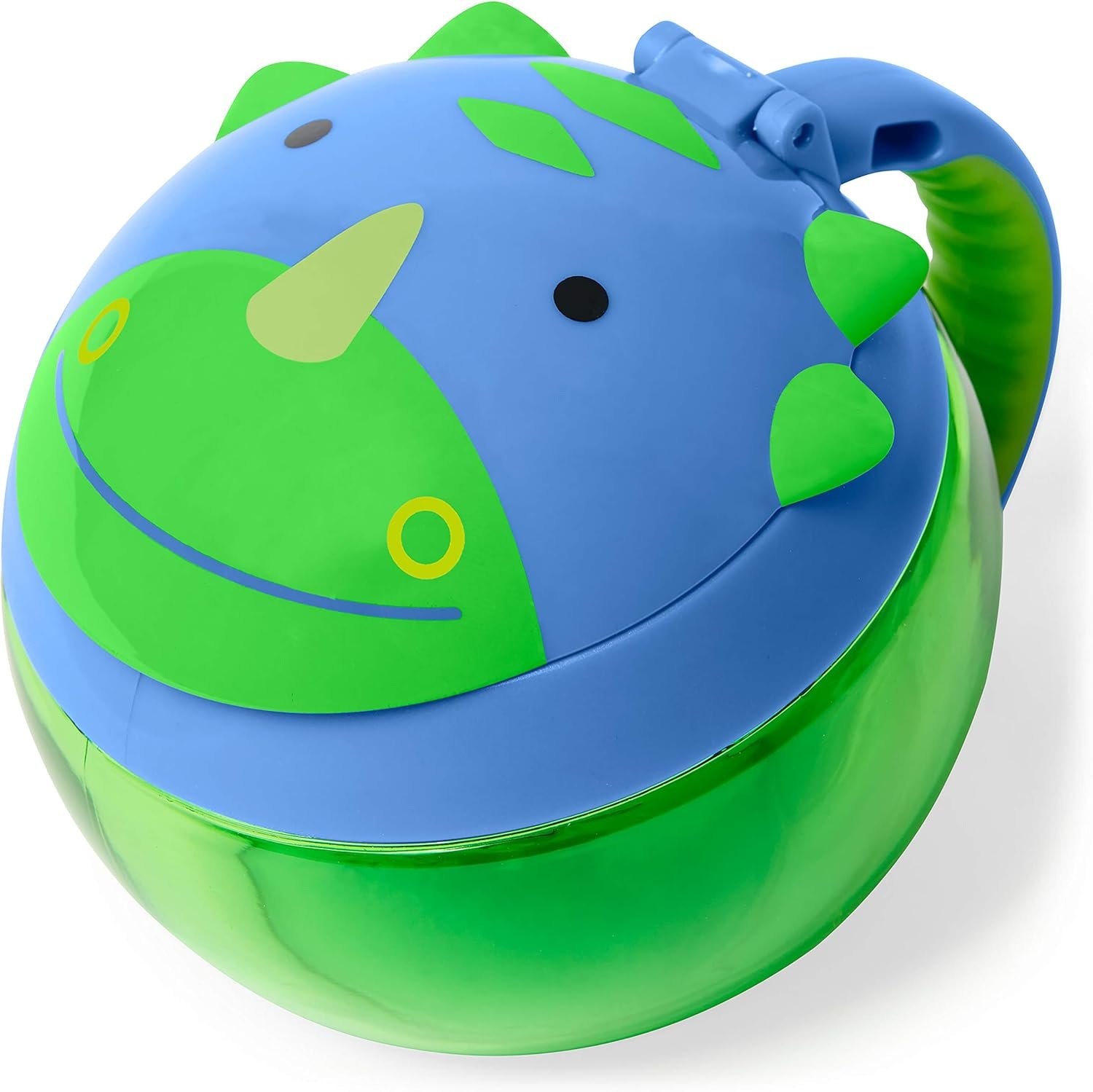Skip Hop Baby Snack Container, Mealtime Snack Cup, Dino