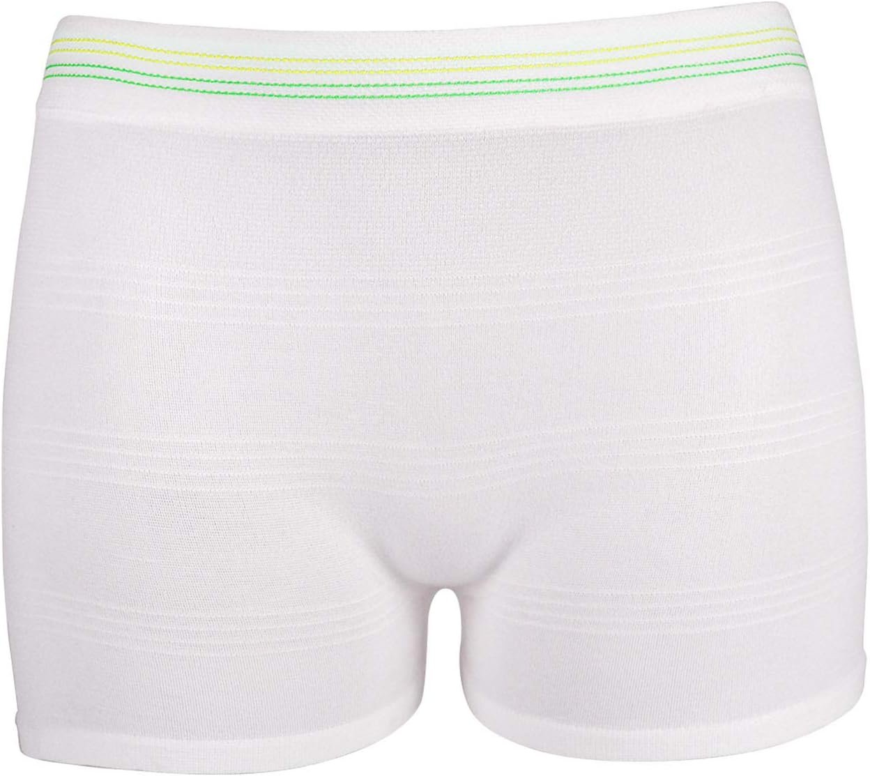 12 Pack Mesh Underwear Postpartum Must Have Hospital Provide Washable Breathable Undies for Delivery, Surgical,Traveling (L/XL(13-39 in)) White