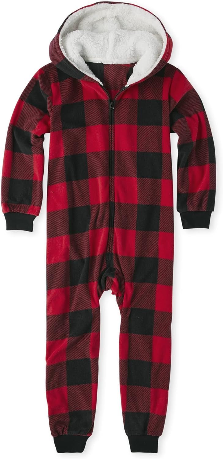 The Children’s Place unisex-baby And Kids, Sibling Matching, Christmas Pajama Sets, Fleece