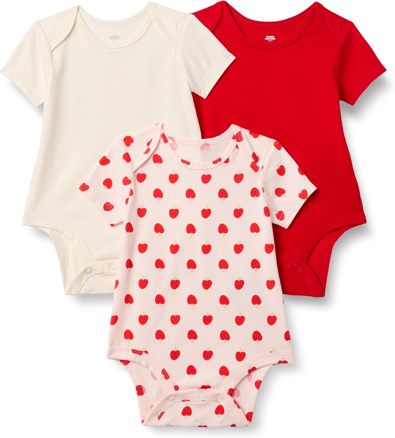 Amazon Essentials x Sofia Grainge Unisex Babies’ Short Sleeve Crewneck Bodysuit