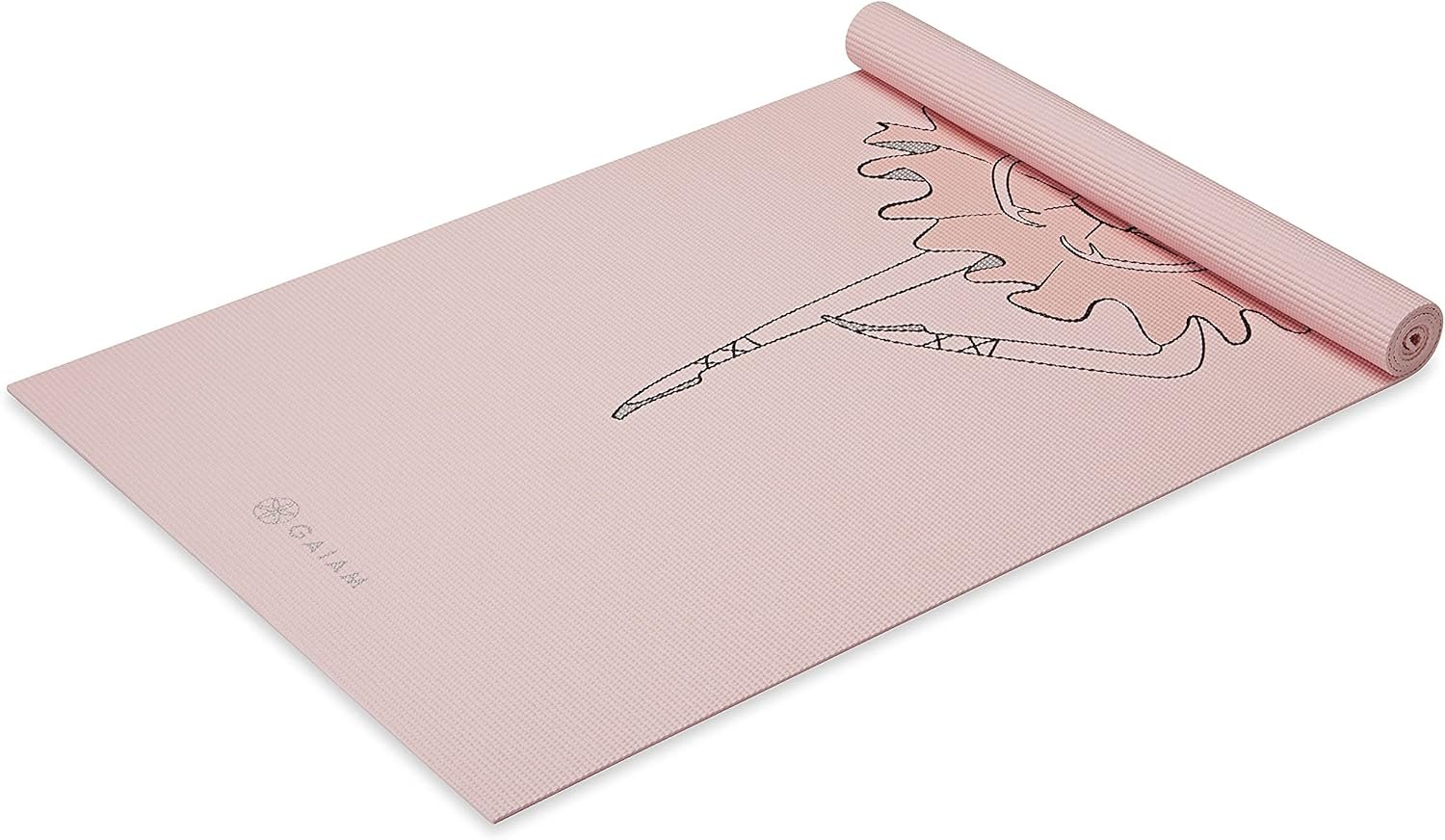 Gaiam Kids Yoga Mat Exercise Mat, Yoga for Kids with Fun Prints – Playtime for Babies, Active & Calm Toddlers and Young Children