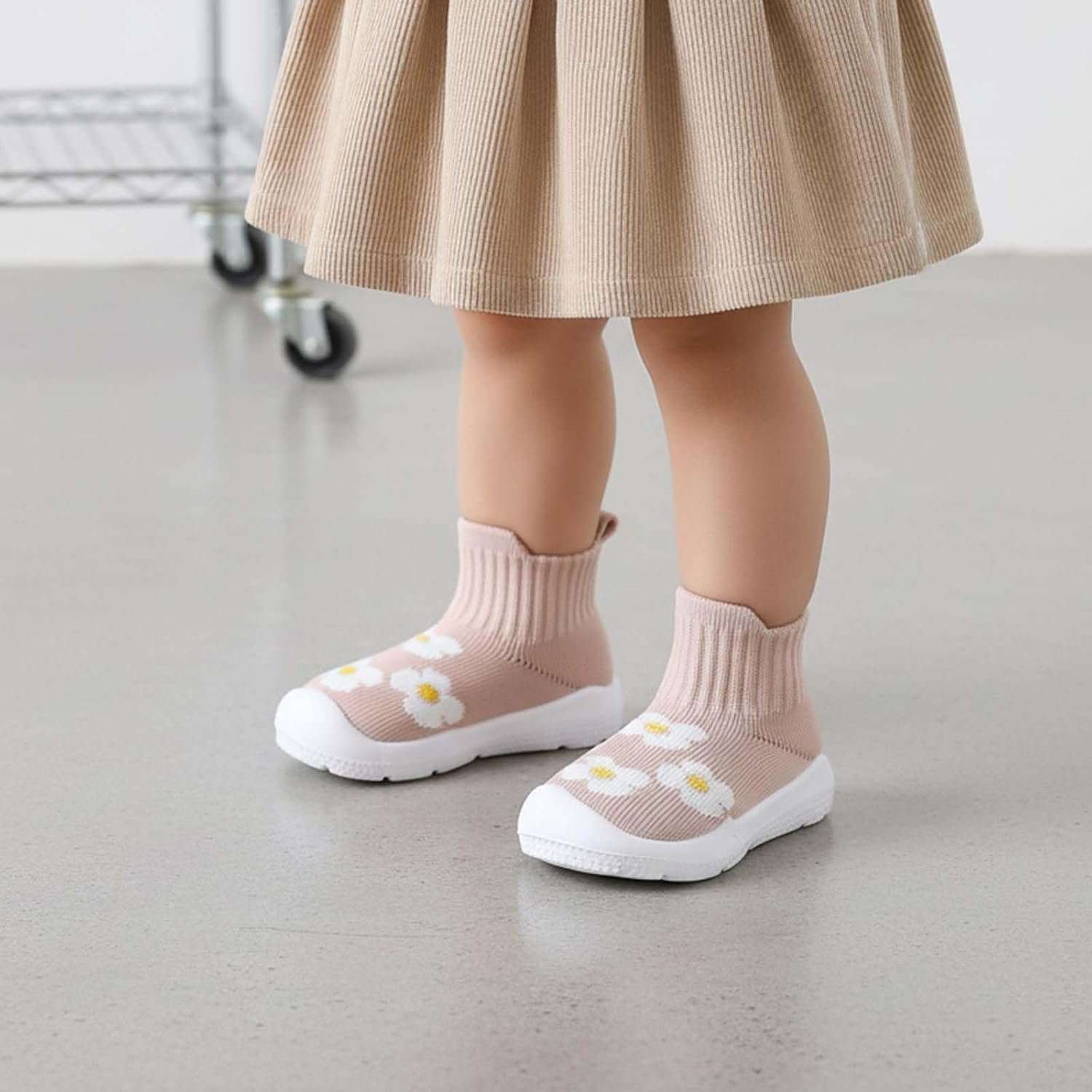 MORENDL Toddler Sock Shoes Baby Walking Shoes Infant Slippers Boys & Girls Non-Slip Sneakers