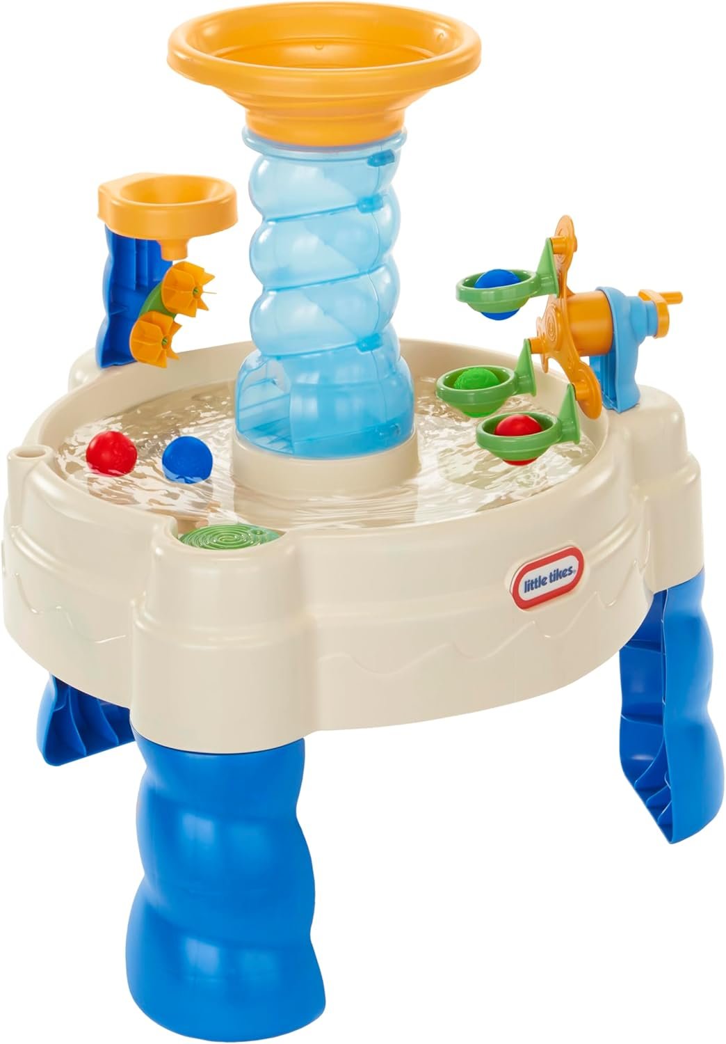 Little Tikes Spiralin’ Seas Waterpark Play Table, Multicolor
