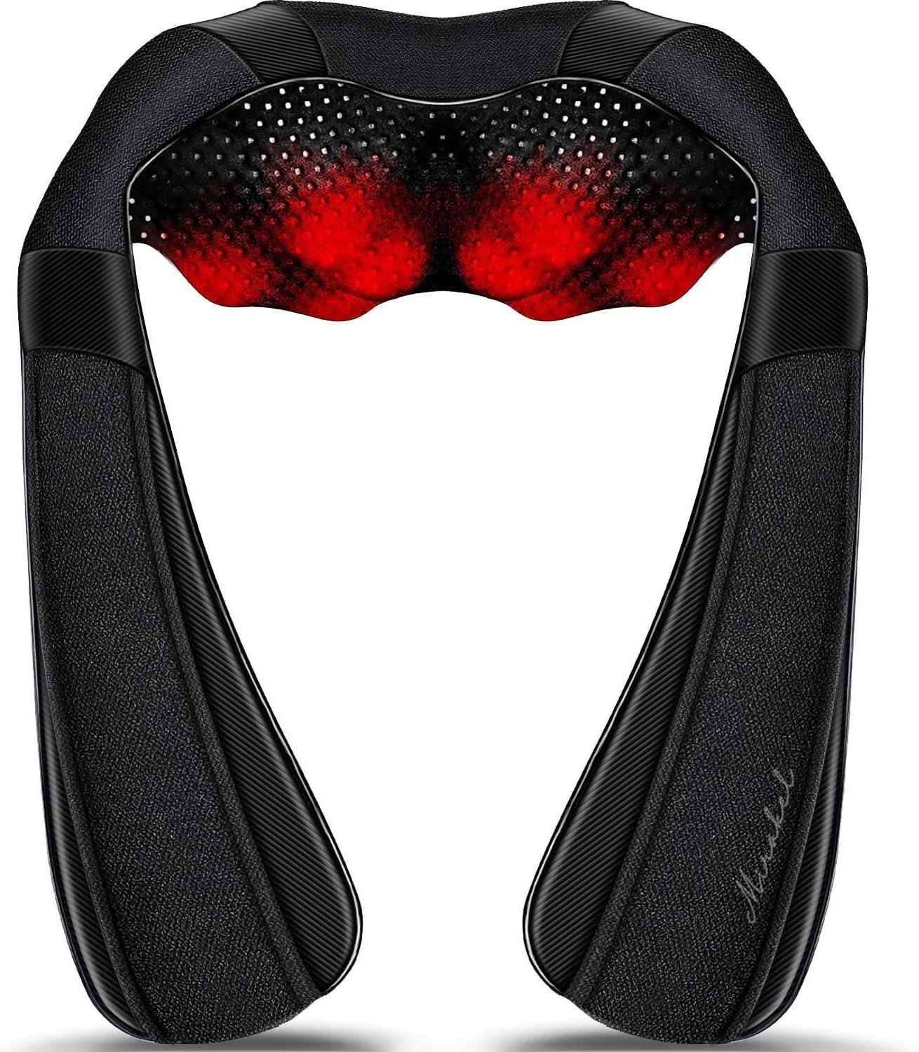 Shiatsu Neck Back and Shoulder Massager with Heat for Pain Relief Deep Tissue, Christmas Women Men Gifts for Mom Dad, Wife Husband, Him Her, Fathers Day, Mothers Day, Birthdays Gift (NOT Cordless)