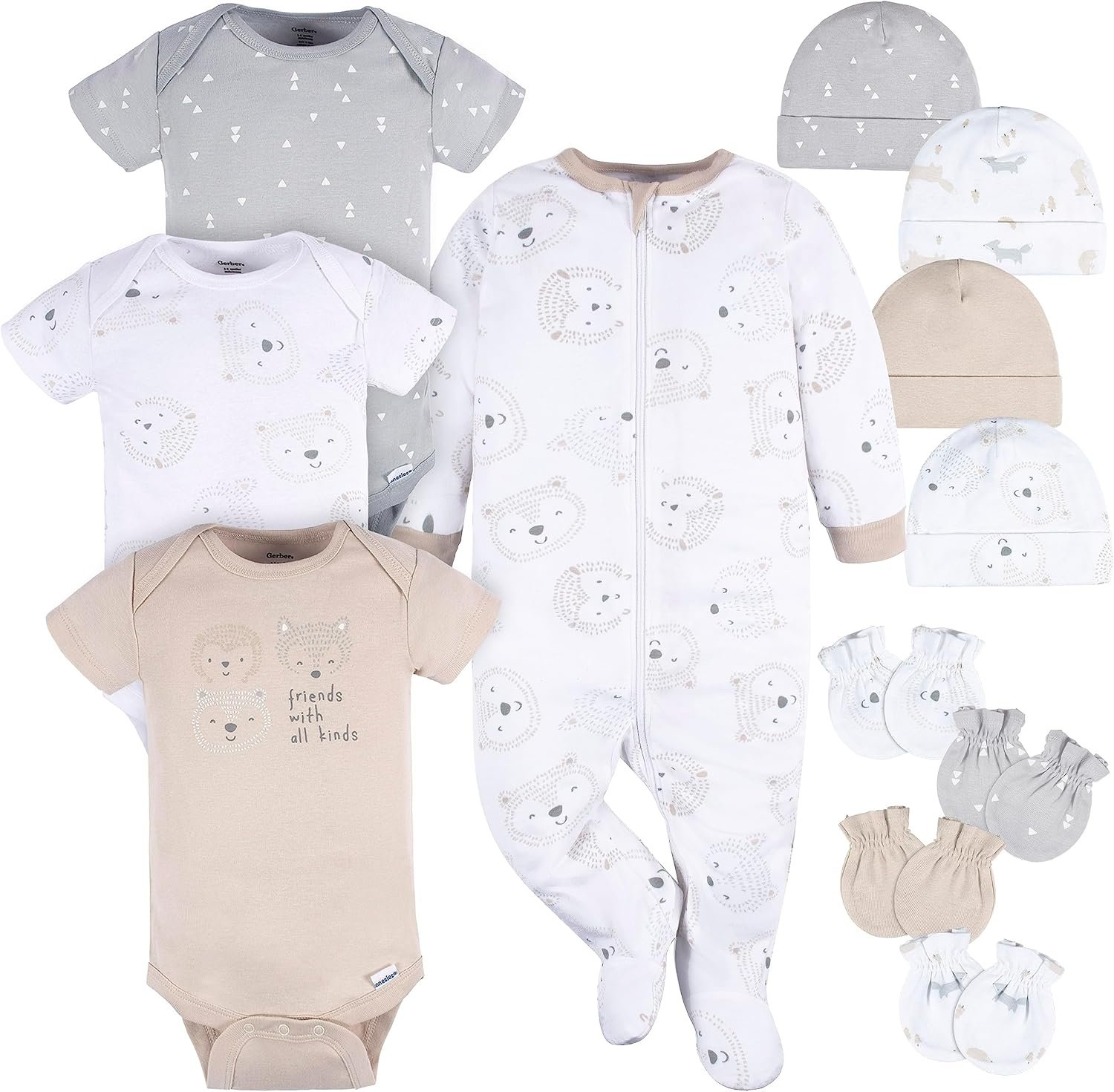 Gerber Baby Boys & Girls 12 Piece Layette Gift Set