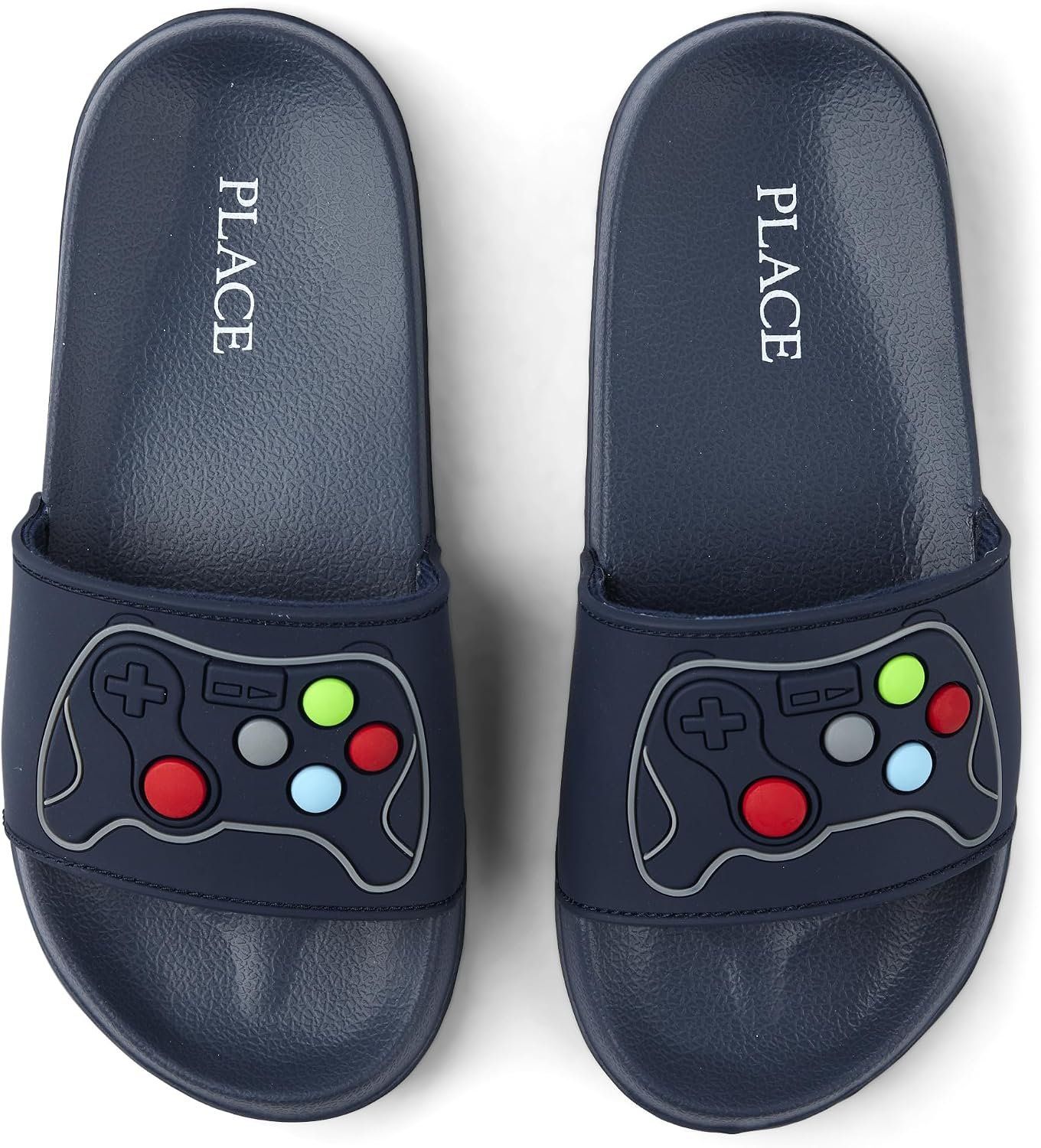 The Children’s Place Boys’ Boys Everyday Slip on Slide Sandals