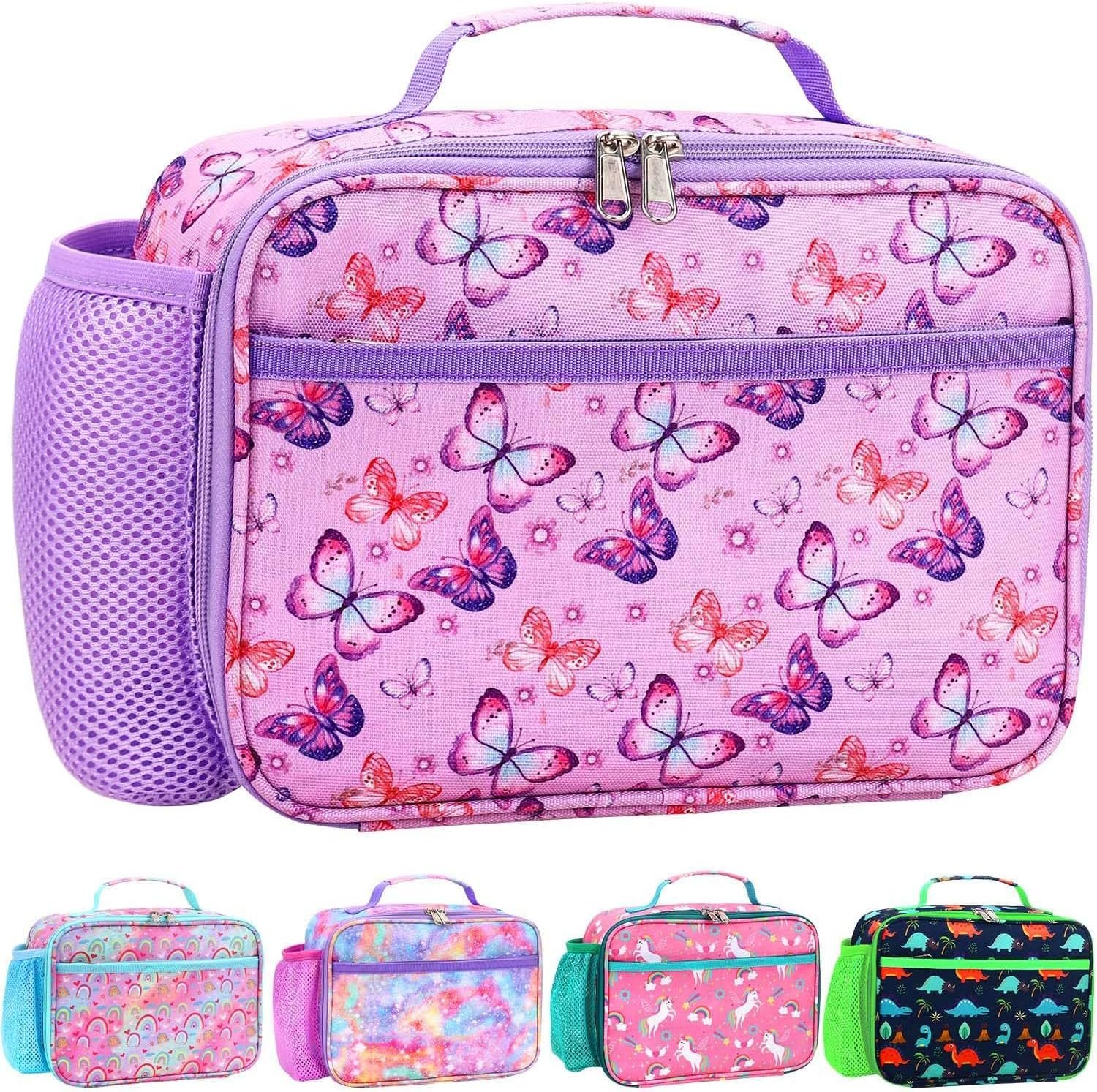 RHCPFOVR Kids Lunch Bag – Insulated Lunch Box for Boys Girls,Washable Lunch Bag and Reusable Toddler Leak-proof Lunchbox for School and Daycare