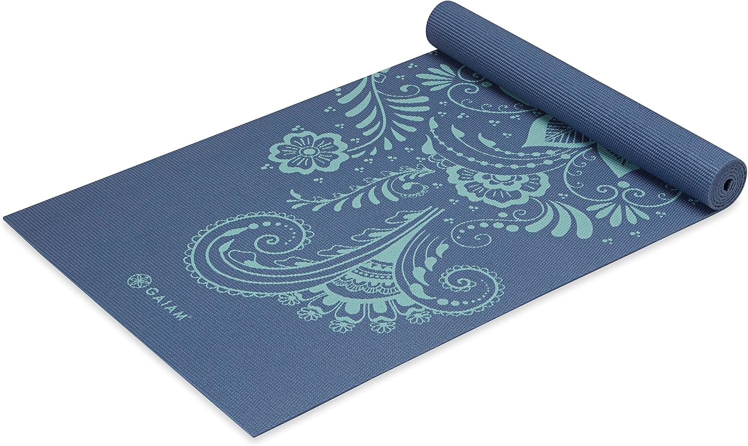 Gaiam Yoga Mat – Premium Thick Non Slip Exercise & Fitness Mat for All Types of Yoga, Pilates & Floor Workouts