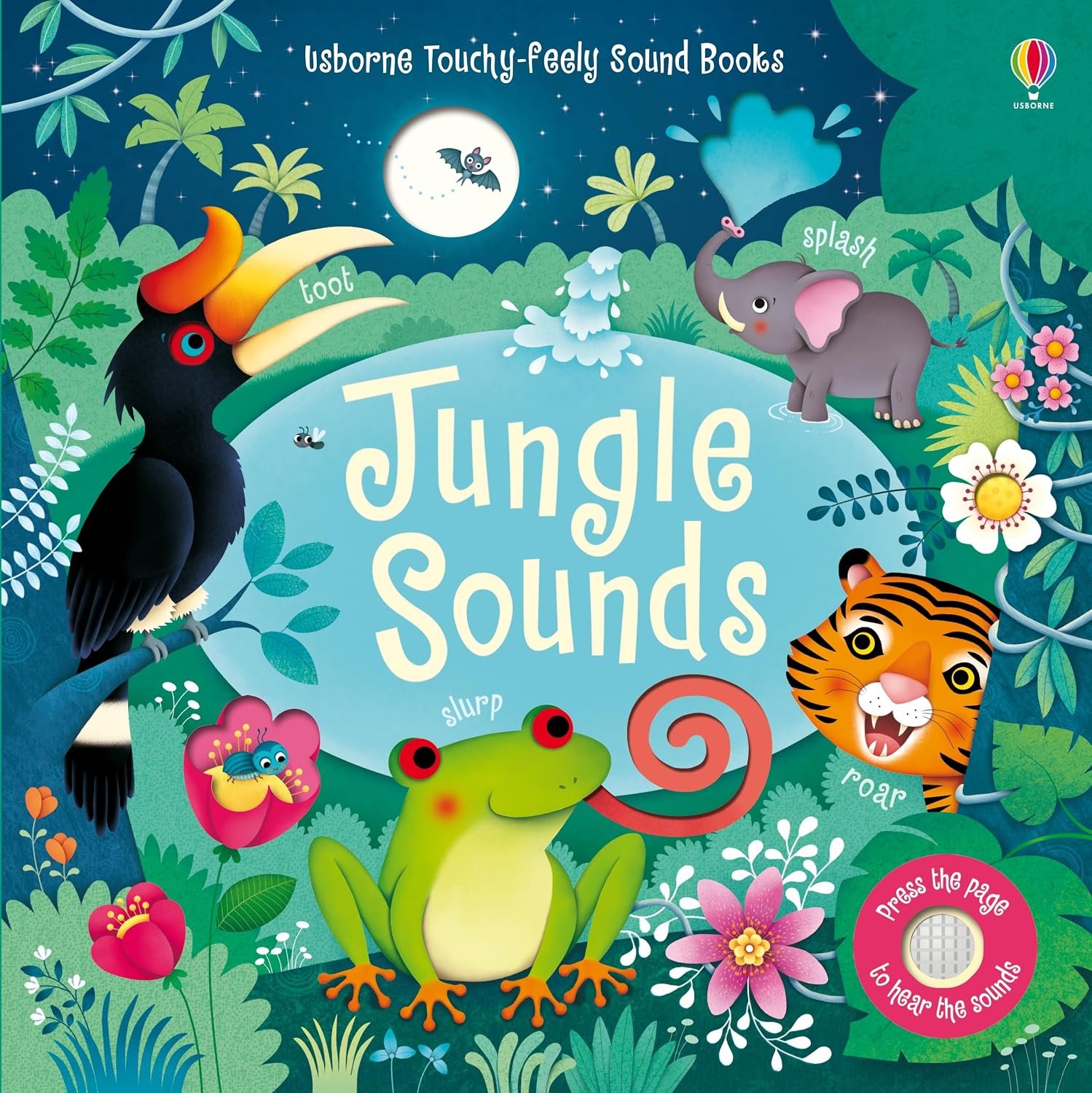 Jungle Sounds: An Interactive Usborne Book About Rainforest Animals for Children (Ages 3-5) (Sound Books, 1)