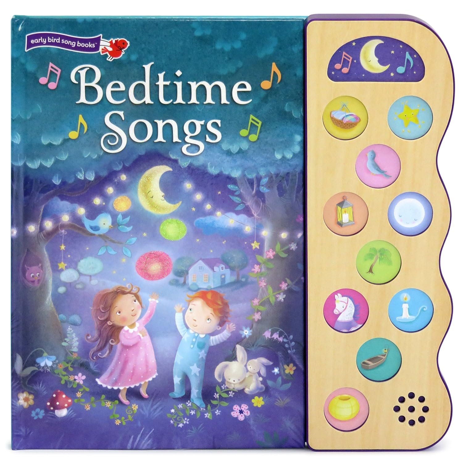 Bedtime Songs: 11-Button Interactive Children’s Sound Board Book