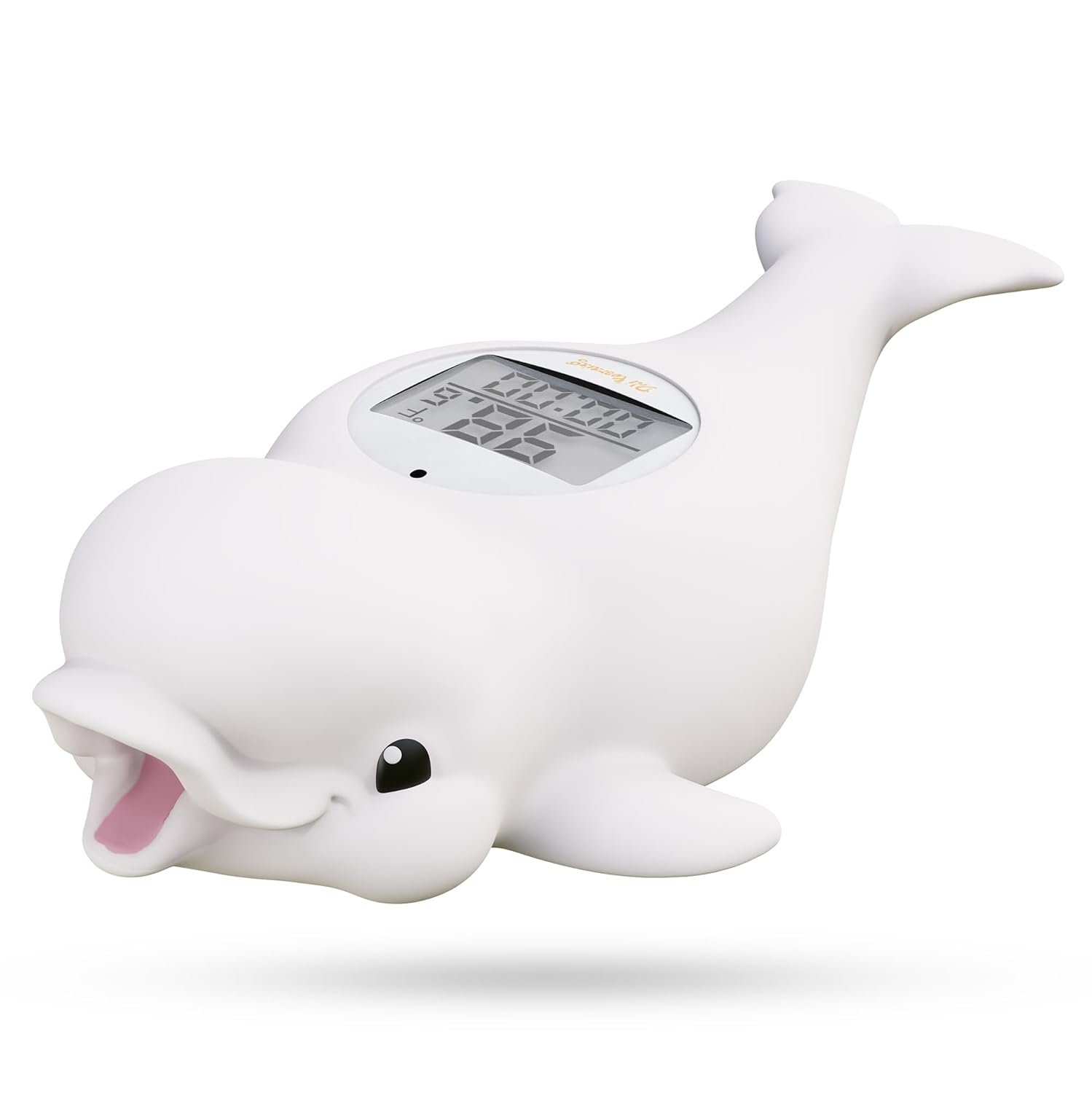 Doli Yearning Baby Bath Thermometer for Newborn & Infant – Floating Digital Water Temperature Monitor with Timer & LCD Display – Safe Bathing Essentials for New Moms