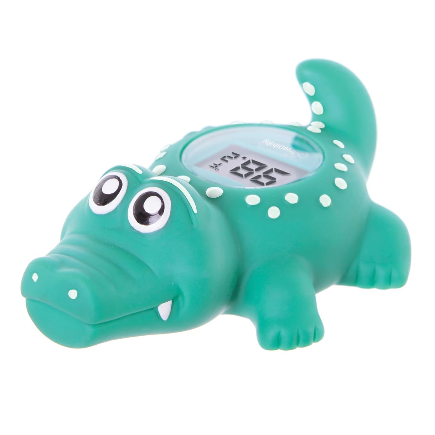 Dreambaby Floating Crocodile Bath Thermometer – Water Temperature Monitoring for Newborns, Infants, Toddlers – Croc Toy with Fahrenheit Display