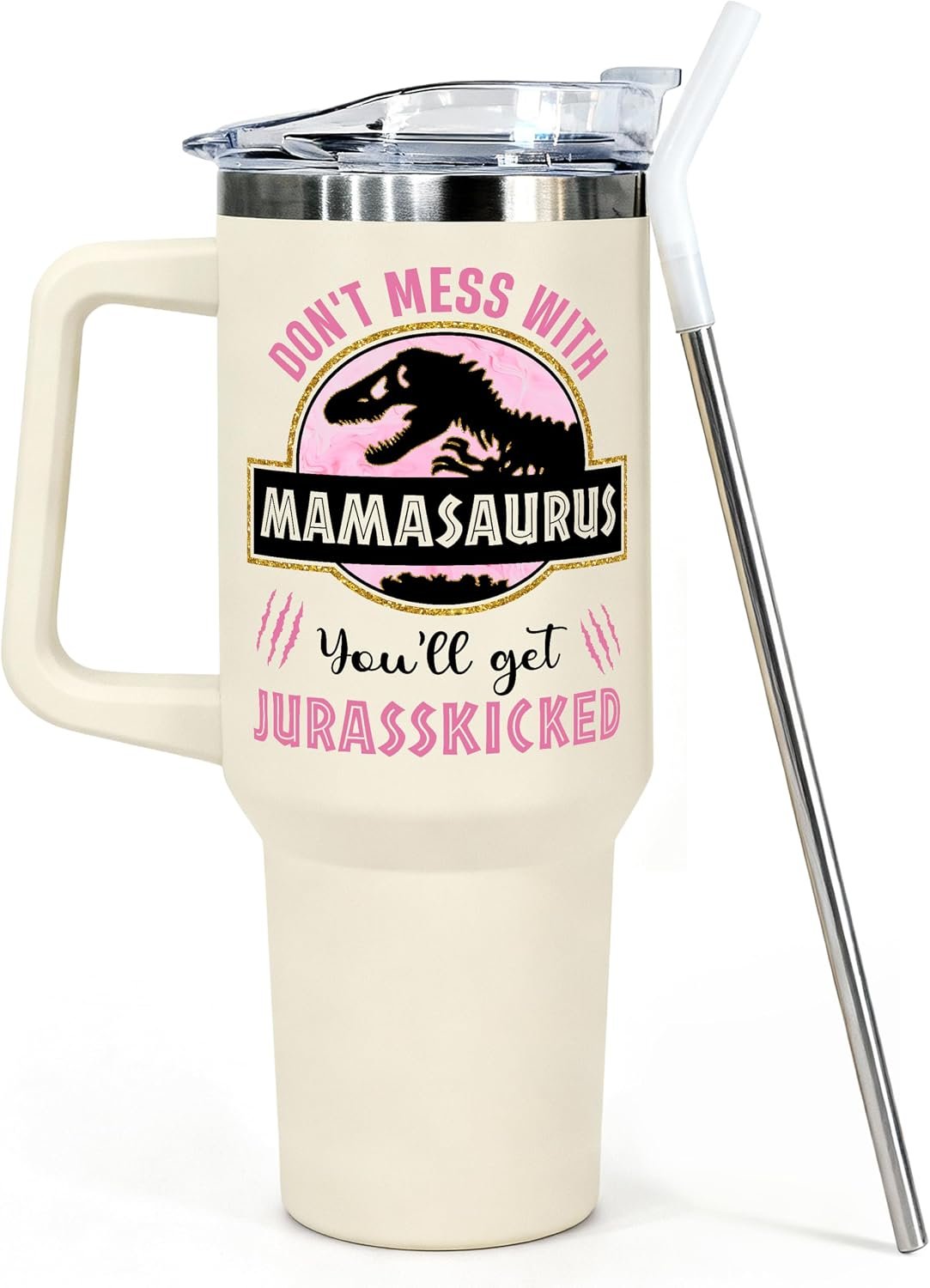 Gifts for Mom from Daughter, Son for Mothers Day, Christmas, Birthday – Birthday Gifts for Moms, Birthday Present for moms, Happy Birthdays Mom – Mother Tumbler 40Oz Stainless Steel Coffee Cup