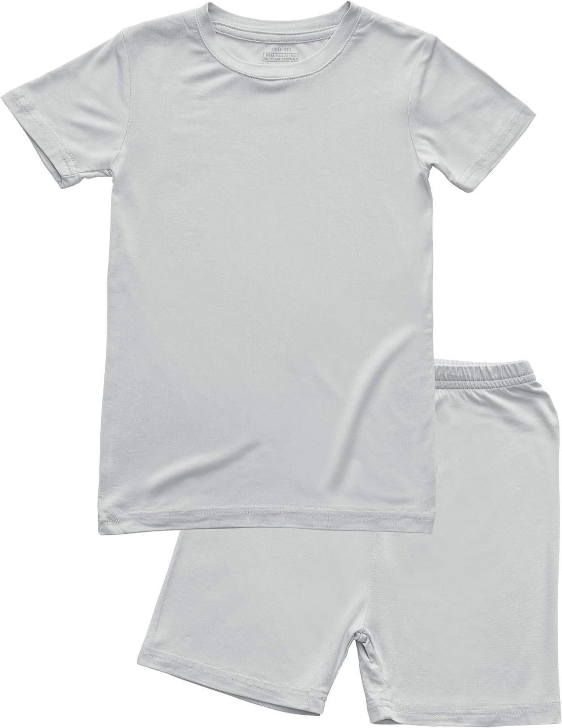 BABY 2T-10Y Toddler Kids Girls Boys Soft Comfy 2pcs Set Short Sleeve Shirts and Pants Sets