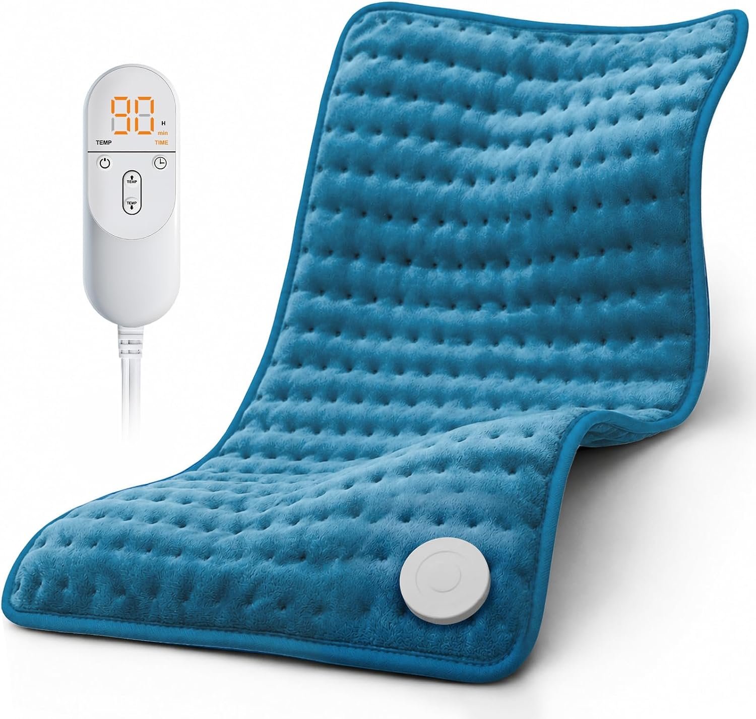Heating Pad for Back, Electric Heating Pads for Cramps/Abdomen/Waist/Shoulder with 6 Heat Settings and Auto-Off, Moist/Dry Heat pad, Mothers Day Gifts for Mom Women Wife Grandma, 12″ x 24″