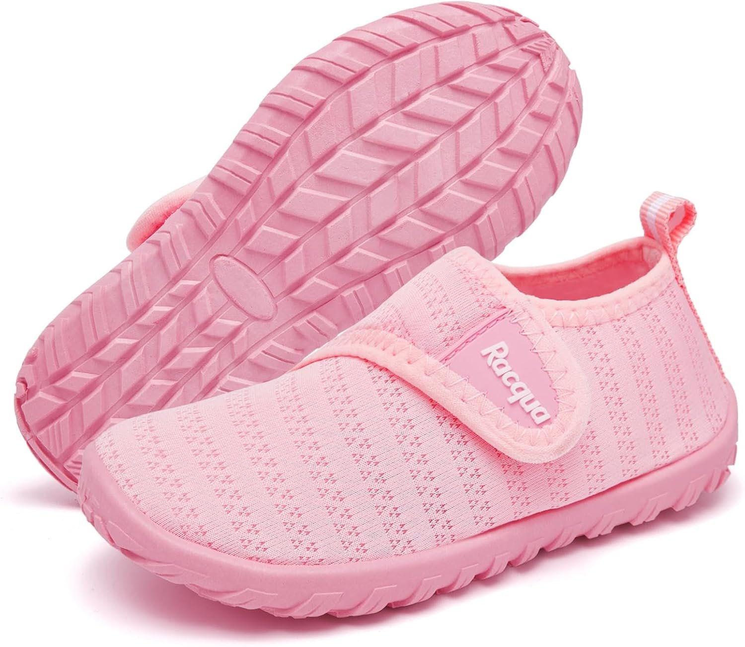 Racqua Baby Todder Water Shoes Boy’s Girl’s Quick Dry Barefoot Shoes Non-Slip Swim Pool Aqua Shoes(Baby/Toddler)