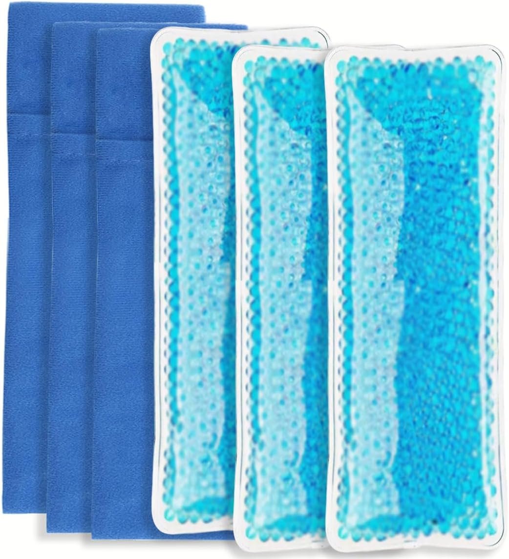 (3 Sets) Reusable Perineal Cooling Pad, Hemorrhoid and Perineal Ice Packs, Postpartum and Hemorrhoid Pain Relief, Hot & Cold Packs for Women After Pregnancy and Delivery (Perfect Size)