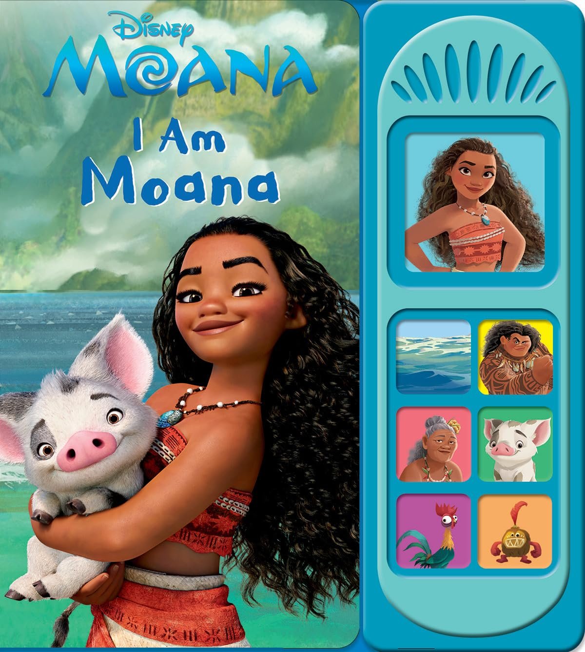 Disney Moana – I Am Moana Little Sound Book – PI Kids (Disney Moana: Play-A-Sound) (Play-A-Song)