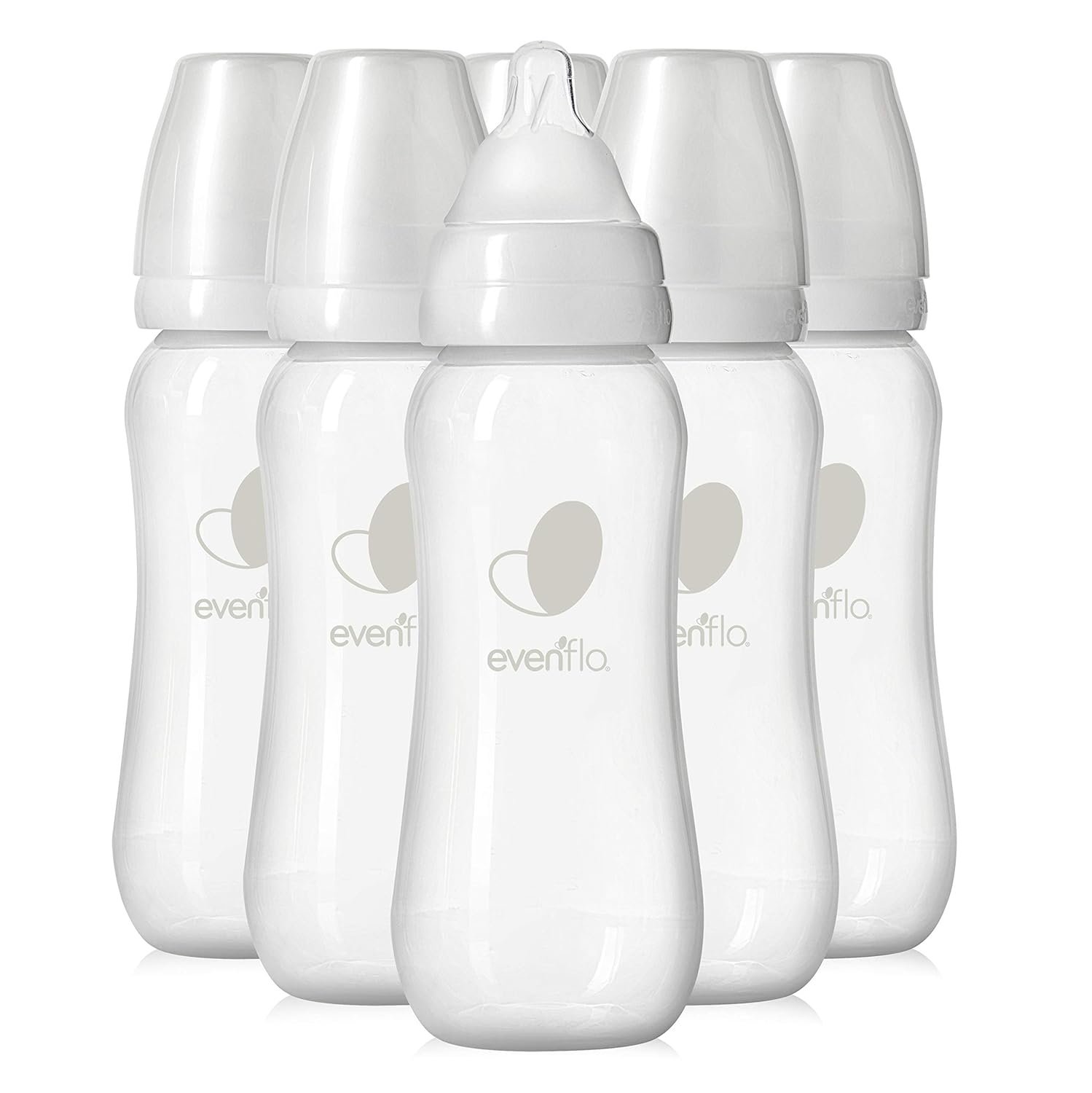 Evenflo Feeding Premium Proflo Venting Balance Plus Standard Neck Baby, Newborn and Infant Bottles – Developed by Pediatric Feeding Specialists – 9 Ounce (Pack of 6)