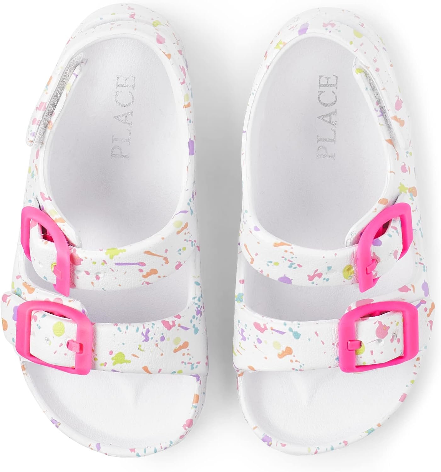 The Children’s Place Baby Girls’ And Toddler Everyday Slide Sandals With Backstrap