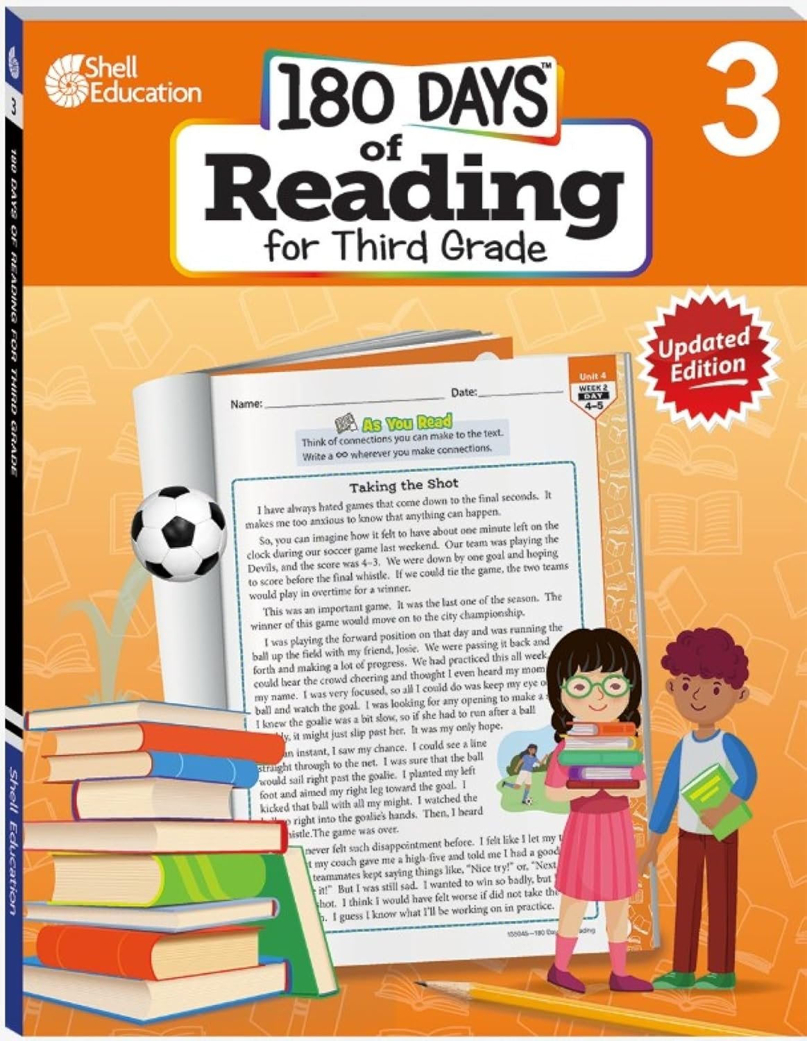 180 Days™: Reading for Third Grade, 2nd Edition: Practice, Assess, Diagnose (180 Days of Practice)