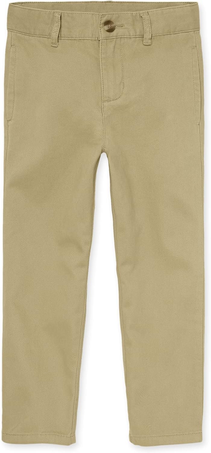The Children’s Place Boys Stretch Relaxed Straight Chino Pants