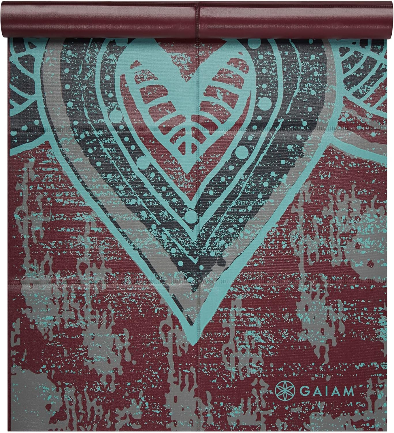 Gaiam Yoga Mat – Folding Travel Fitness & Exercise Mat – Foldable Yoga Mat for All Types of Yoga, Pilates & Floor Workouts (68″L x 24″W x 2mm Thick)