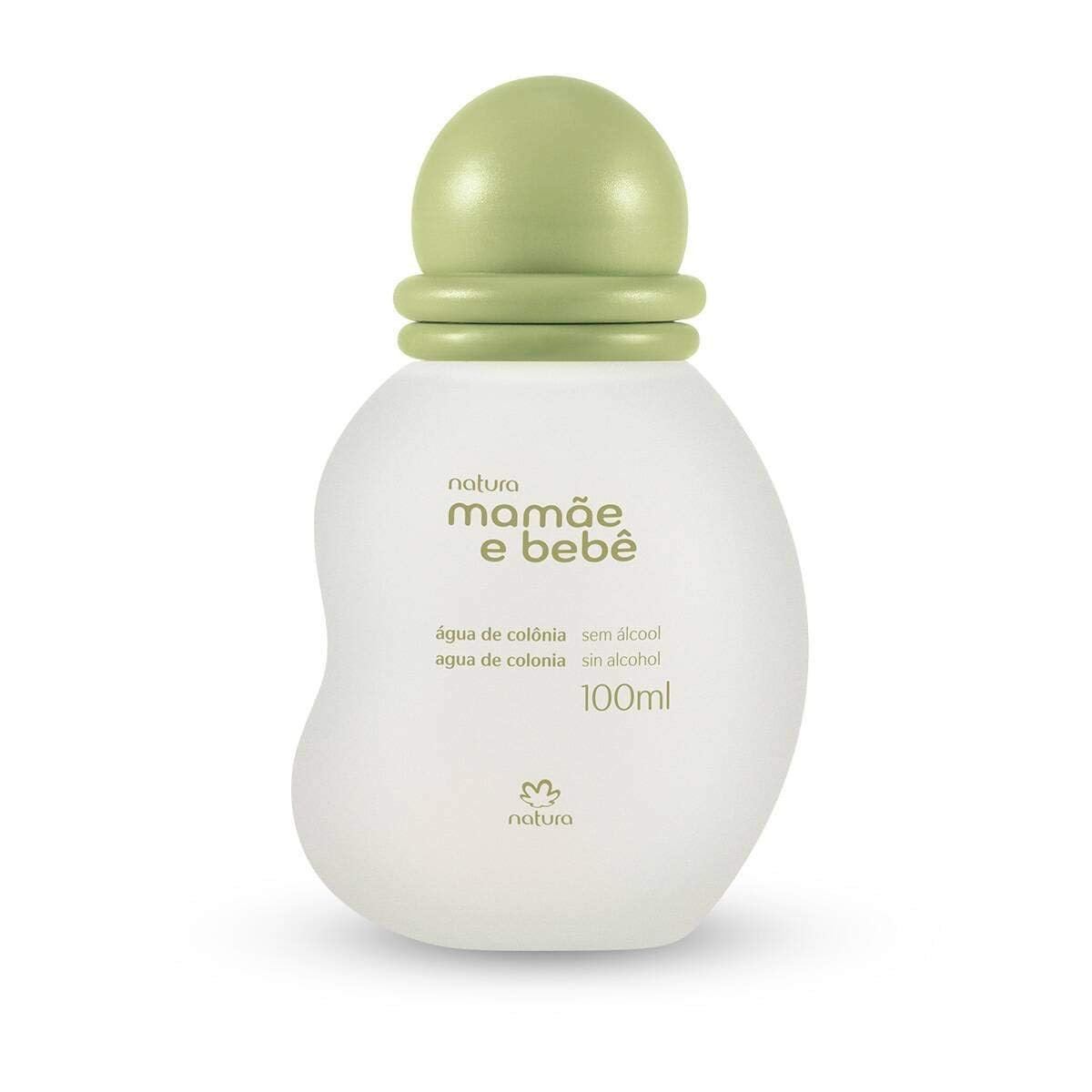 natura – Mamãe e Bebê Mom & Baby Cologne | Gentle Fresh Scent for Babies | Alcohol-Free, Hypoallergenic, Pediatrician Tested, Vegan & Safe Daily Use – 3.4 fl oz (100 ml)