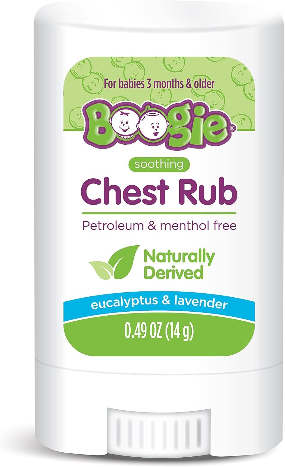 Boogie Soothing Chest Rub Stick for Babies and Kids – 0.49 oz
