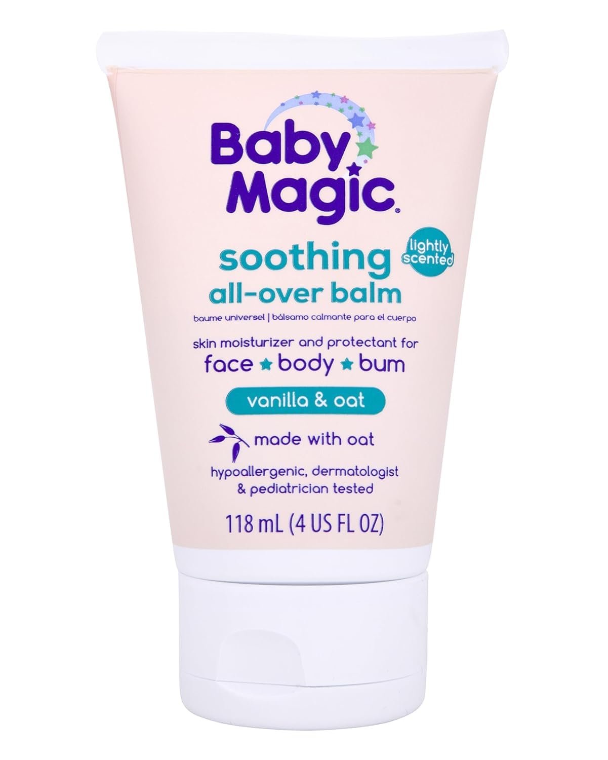 Baby Magic Soothing All-Over Balm, Vanilla & Oat, 4 Fl Oz